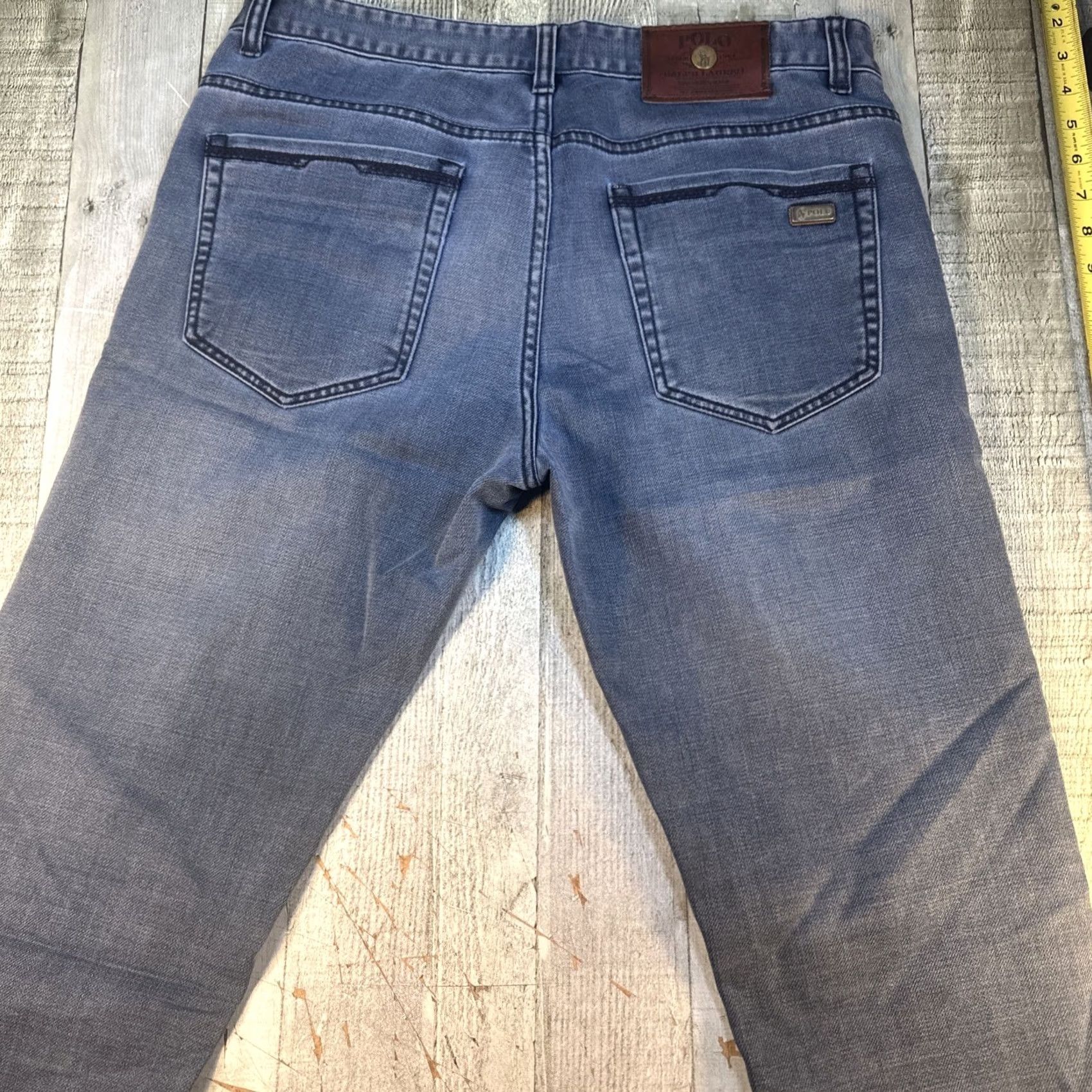 Polo Ralph Lauren Polo Ralph Lauren Jeans 34x32 Medium Wash Denim Classic Straight Fit Mens Jeans Blue Size US S / EU 44-46 / 1 - 5 Thumbnail