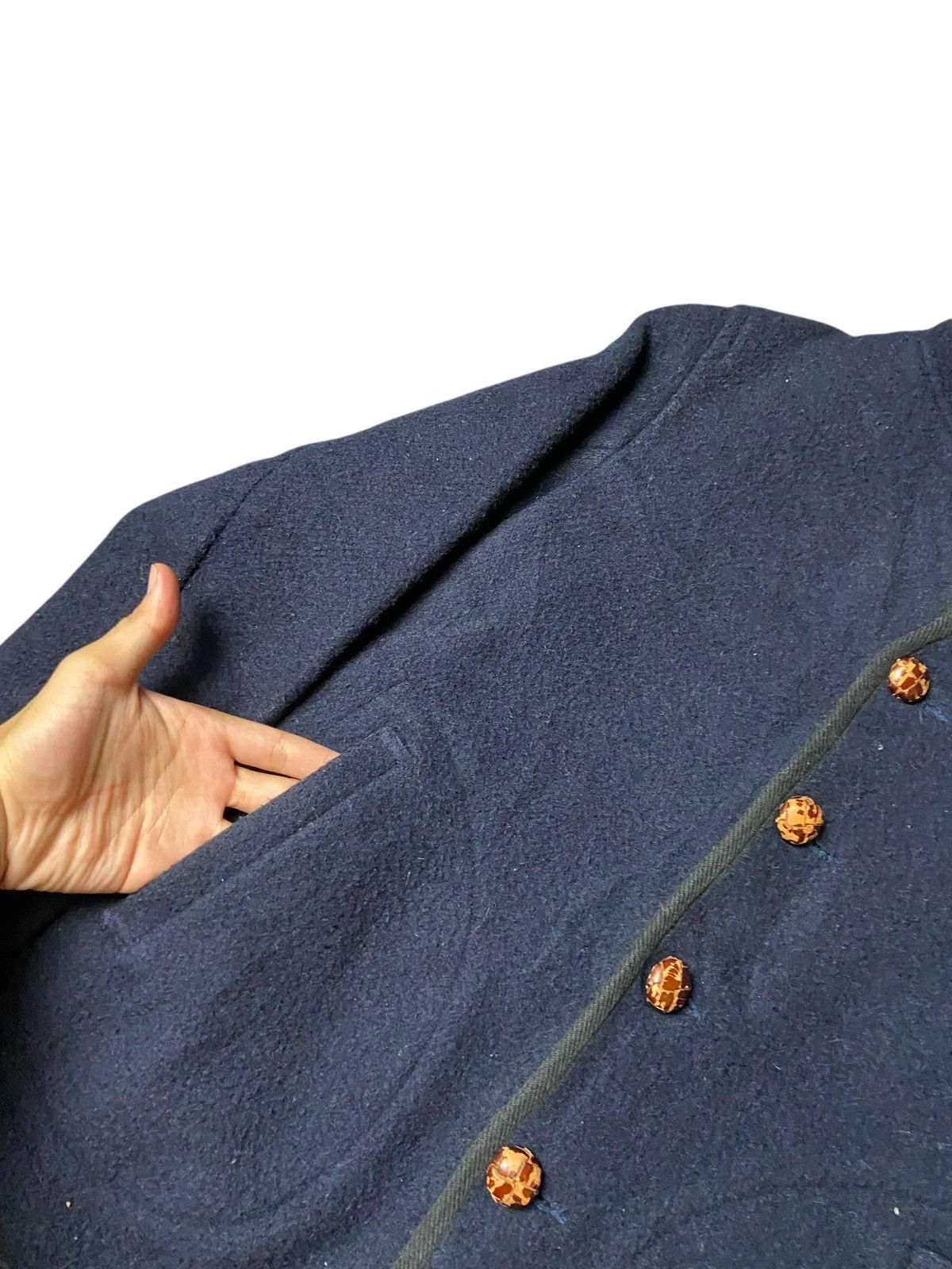 Danton Danton Vetements De Travail Wool Jacket (151) Size US XXS / EU 40 - 6 Thumbnail