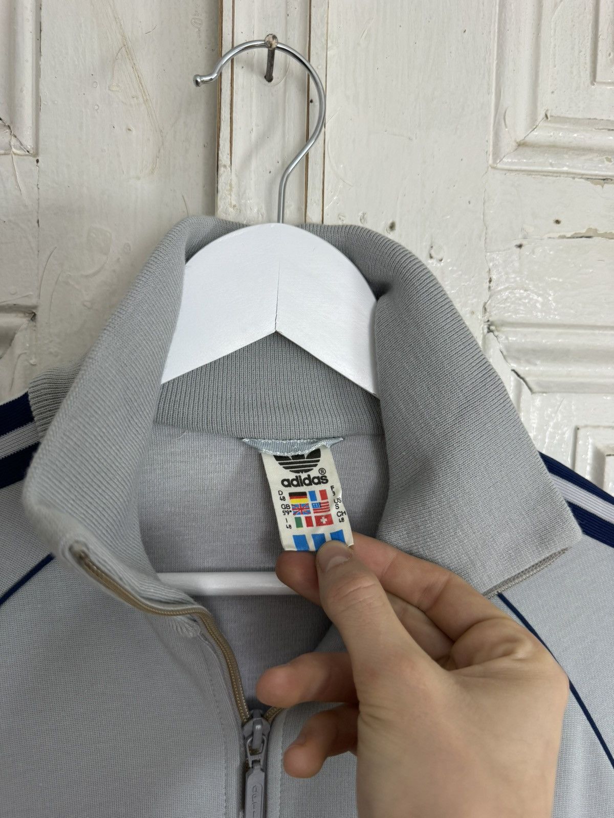 Adidas × Vintage Adidas Vintage Taiwan 3 Stripes Track Jacket Size US S / EU 44-46 / 1 - 5 Thumbnail