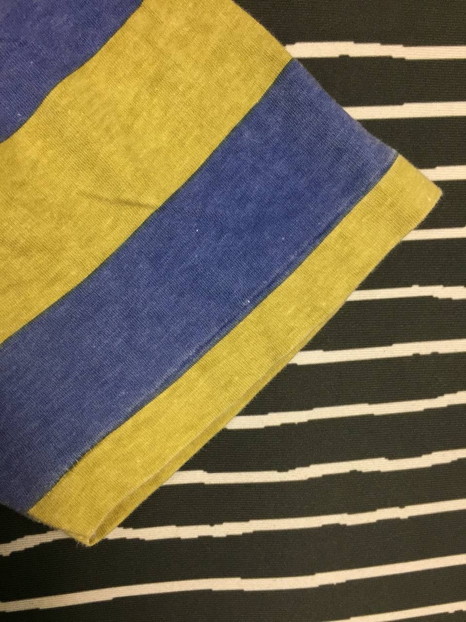 Vintage Vtg Stripe Classic Preppy Retro Single Stitch Polo Shirt Size US M / EU 48-50 / 2 - 7 Thumbnail