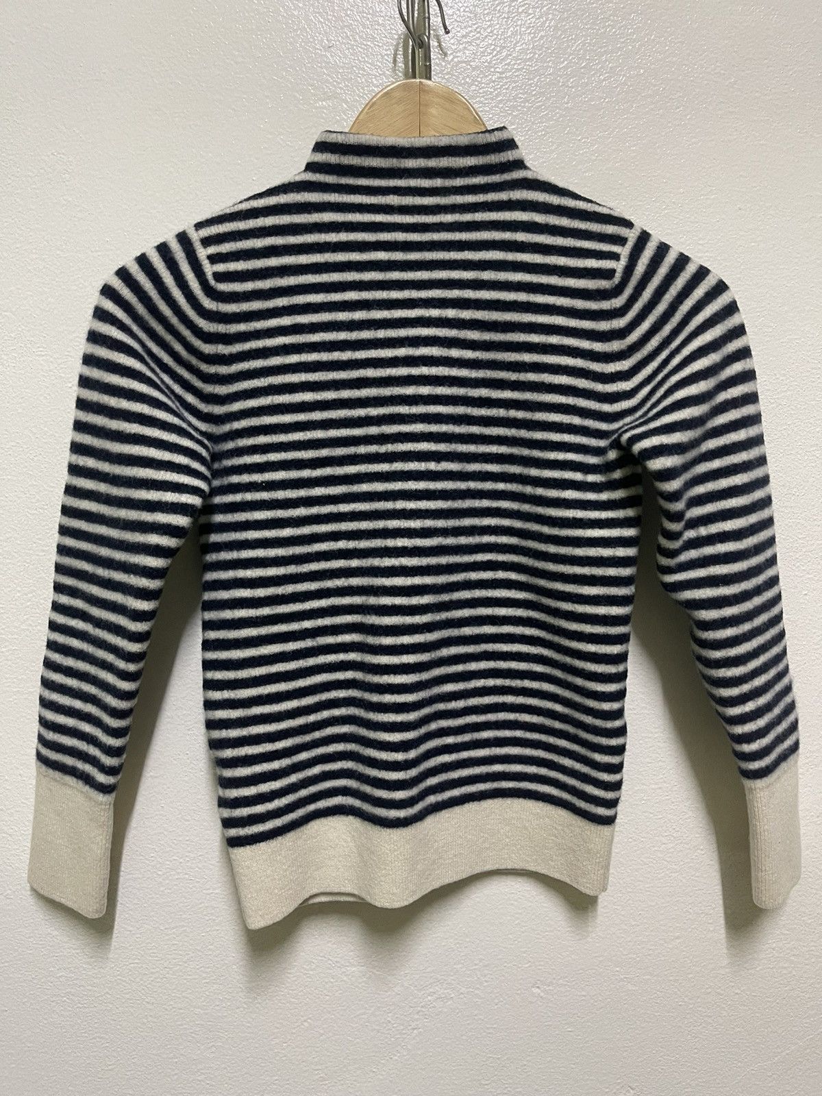 Japanese Brand Ouur Wool Stripe Jumper Japan Size S / US 4 / IT 40 - 6 Thumbnail