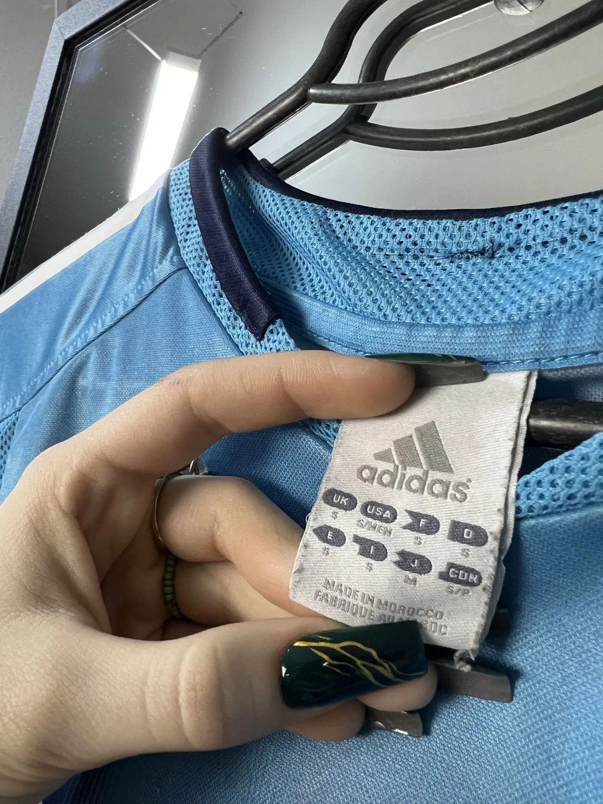 Adidas × Vintage Vintage Blockcore Y2K Marseille 2004 soccer Adidas France Size US S / EU 44-46 / 1 - 7 Thumbnail