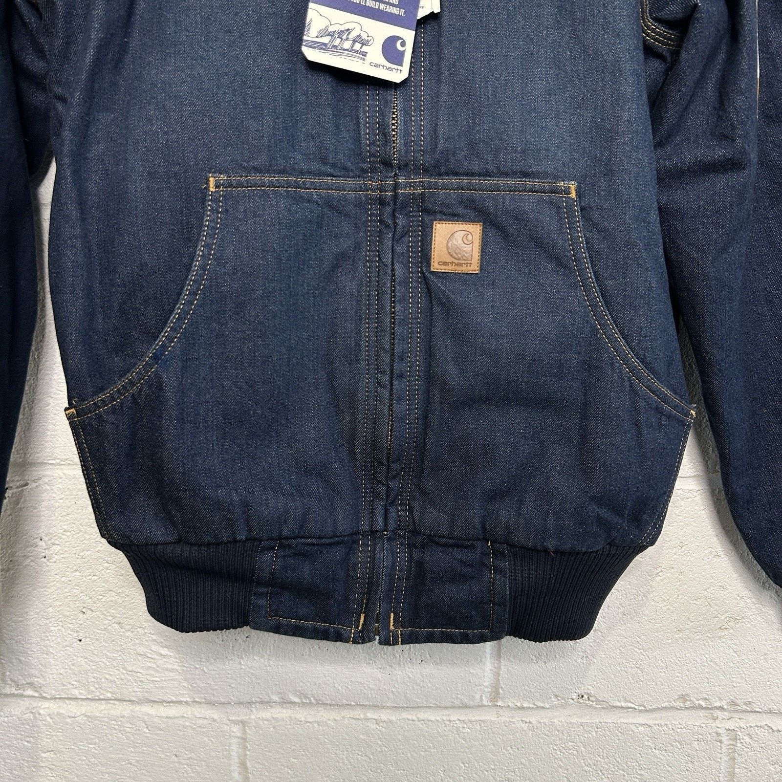Carhartt Carhartt 50th Anniversary Plaid-Lined Active Jacket “Denim” Size US S / EU 44-46 / 1 - 3 Thumbnail