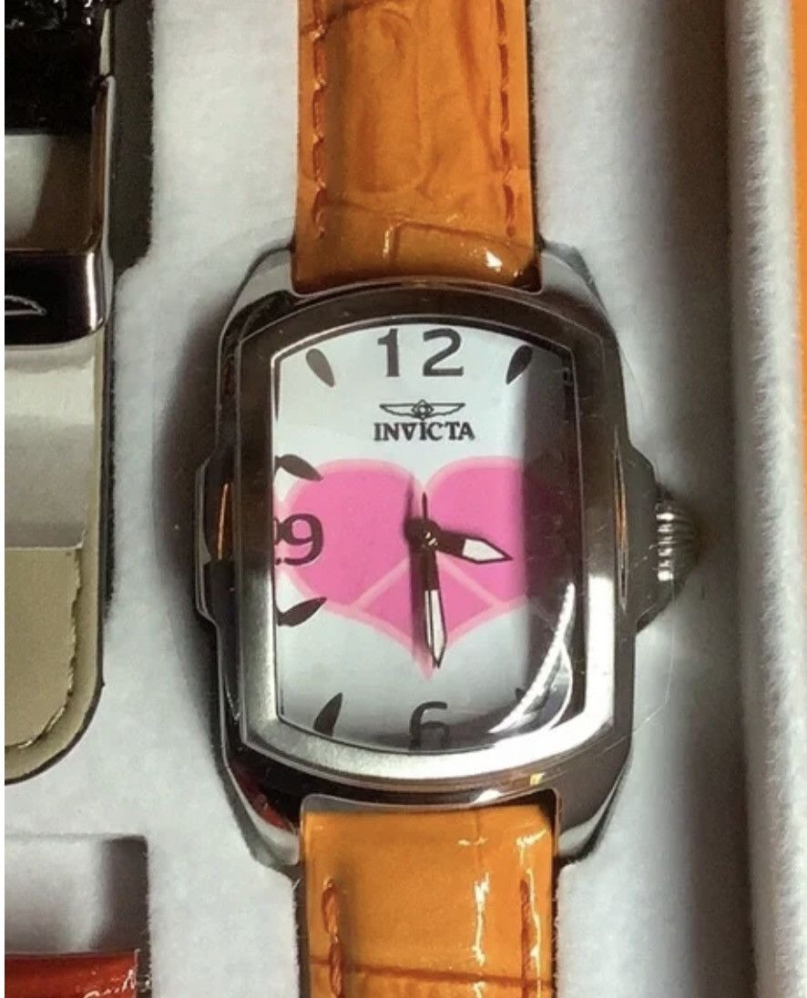 Invicta New Invicta LUPAH Peace & Love Watch w/ 7 Leather Bands Size ONE SIZE - 2 Thumbnail