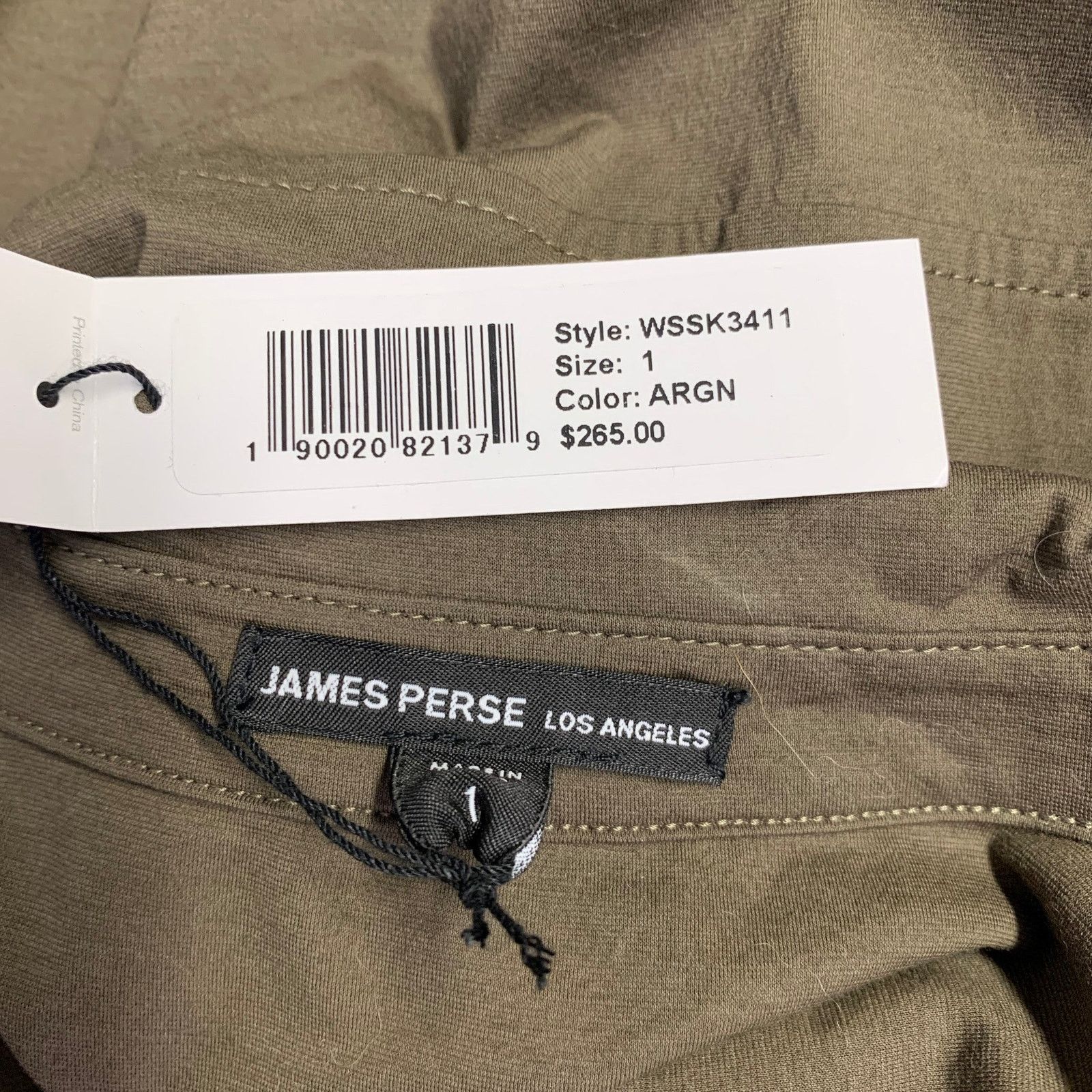 James Perse JAMES PERSE S Green Cotton Two Pockets Long Sleeve Shirt Size S / US 4 / IT 40 - 5 Thumbnail