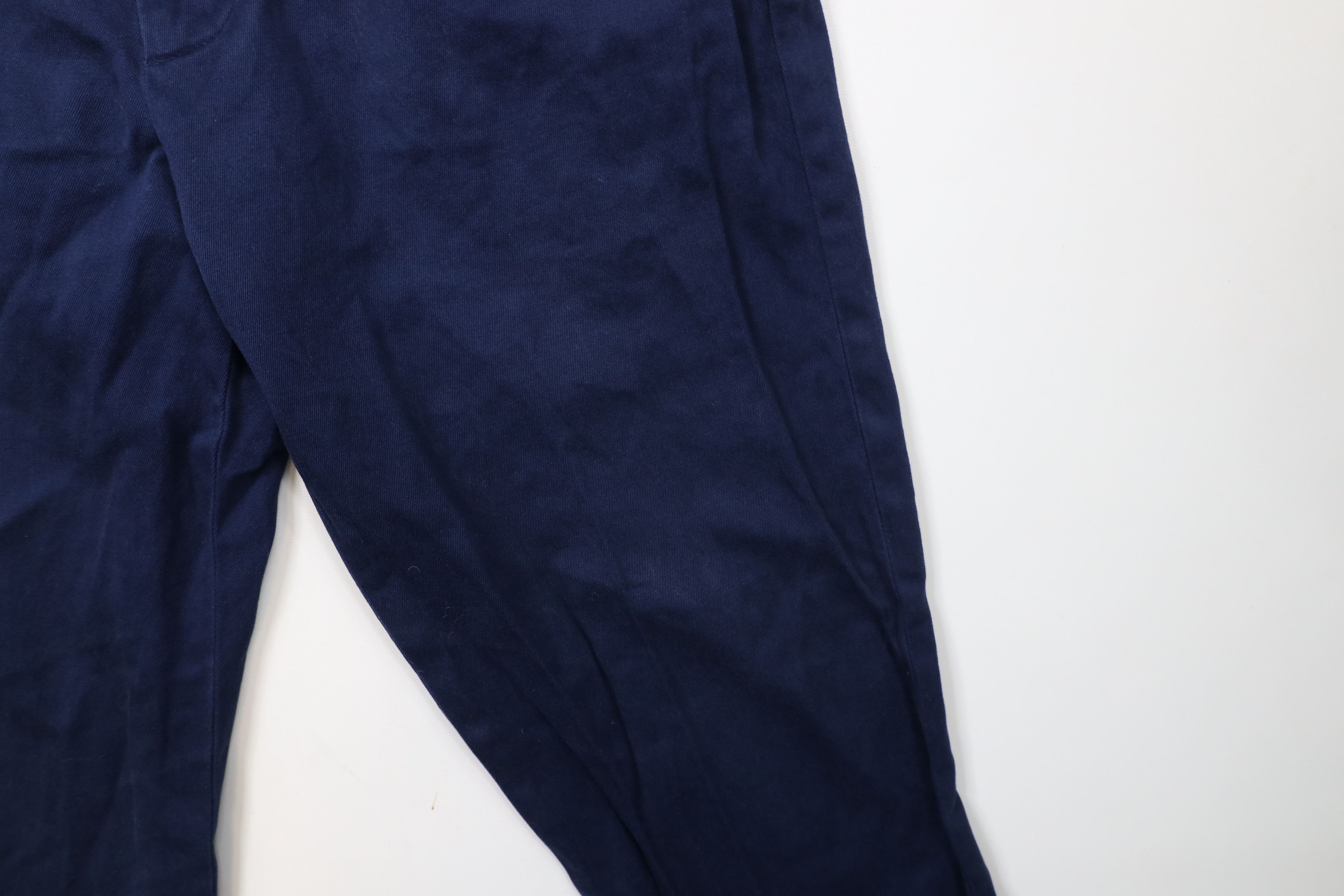 J.Crew × Vintage J Crew Bowery Stretch Slim Fit Chino Pants Trousers Blue Size US 31 - 6 Thumbnail