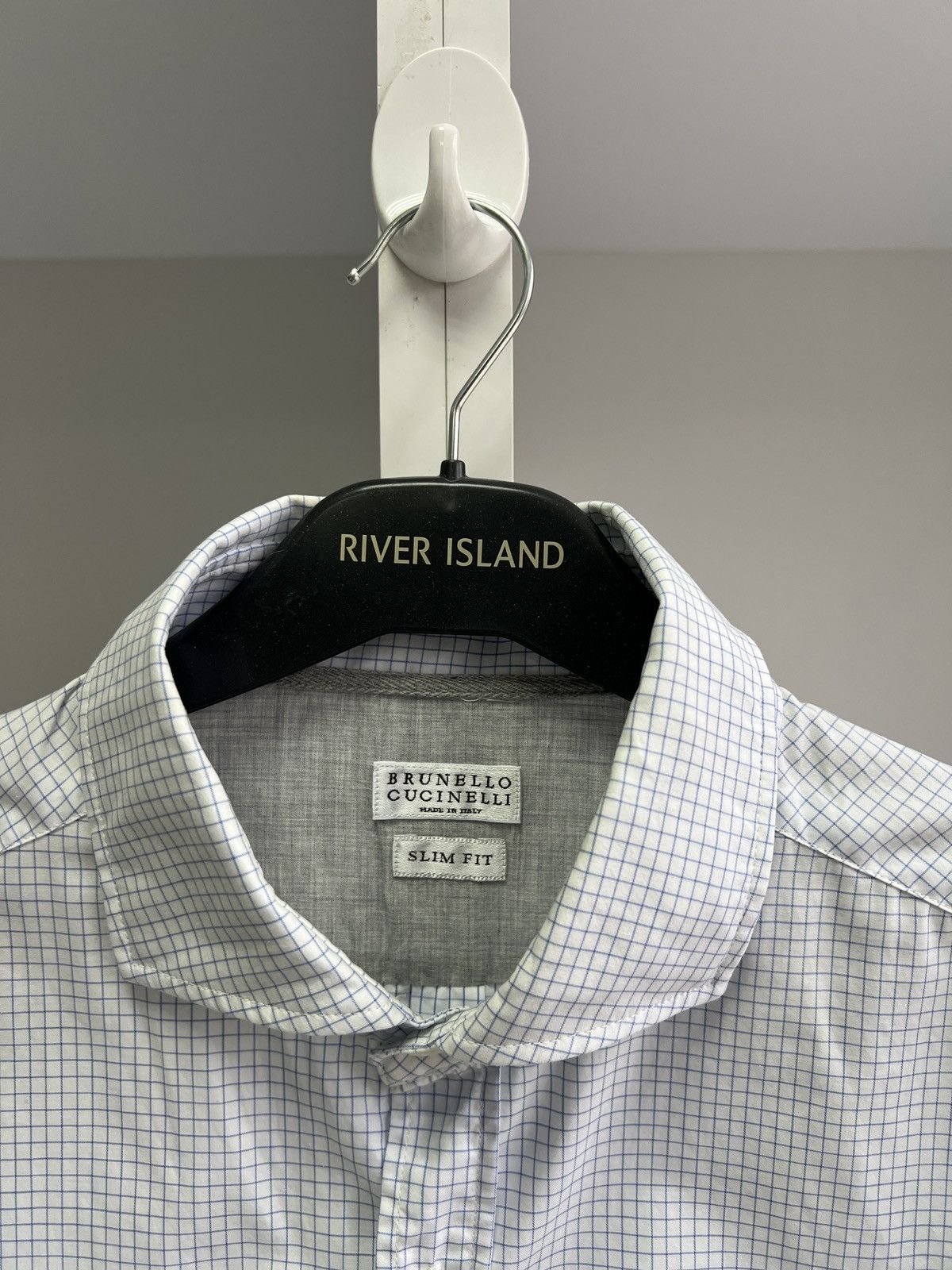 Brunello Cucinelli × Designer × Vintage Vintage Brunello Cucinelli Old Money Style Button up shirt Size US XL / EU 56 / 4 - 7 Thumbnail