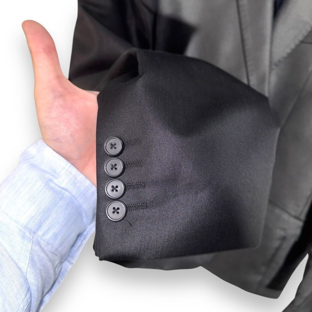 Zara NWT Zara Men’s Shiny Tuxedo Jacket Sz Size 40 Size 40R - 7 Thumbnail