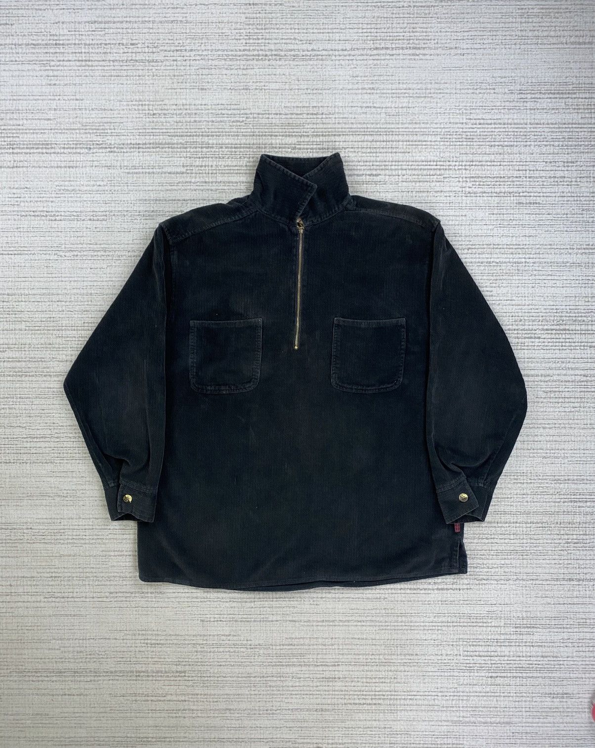 Vintage × Woolrich Woolen Mills Vintage 90s Woolrich Halfzipper Double Pocket Sweater Size M / US 6-8 / IT 42-44 - 5 Thumbnail