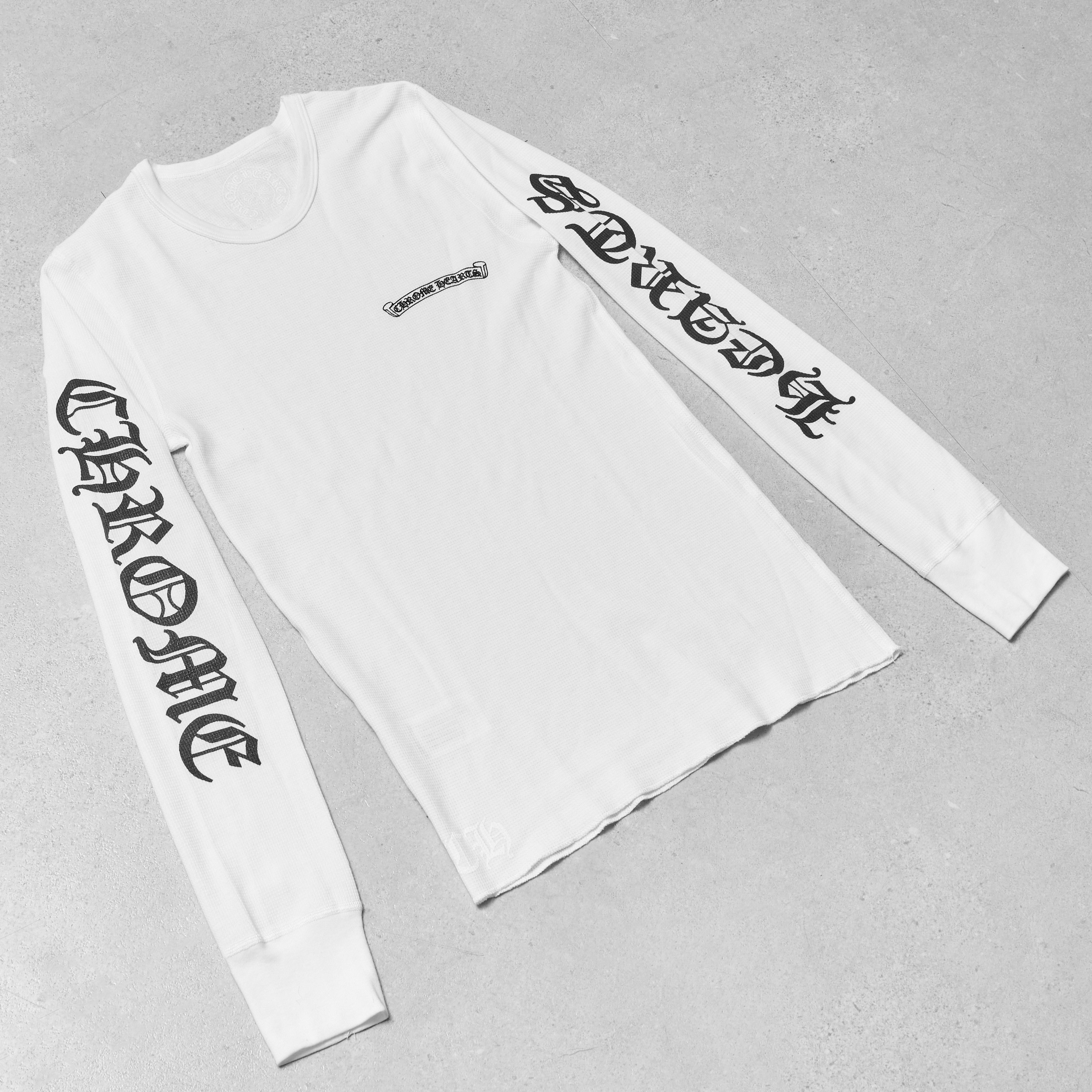 Chrome Hearts CHROME HEARTS Scroll Thermal Long T Shirt