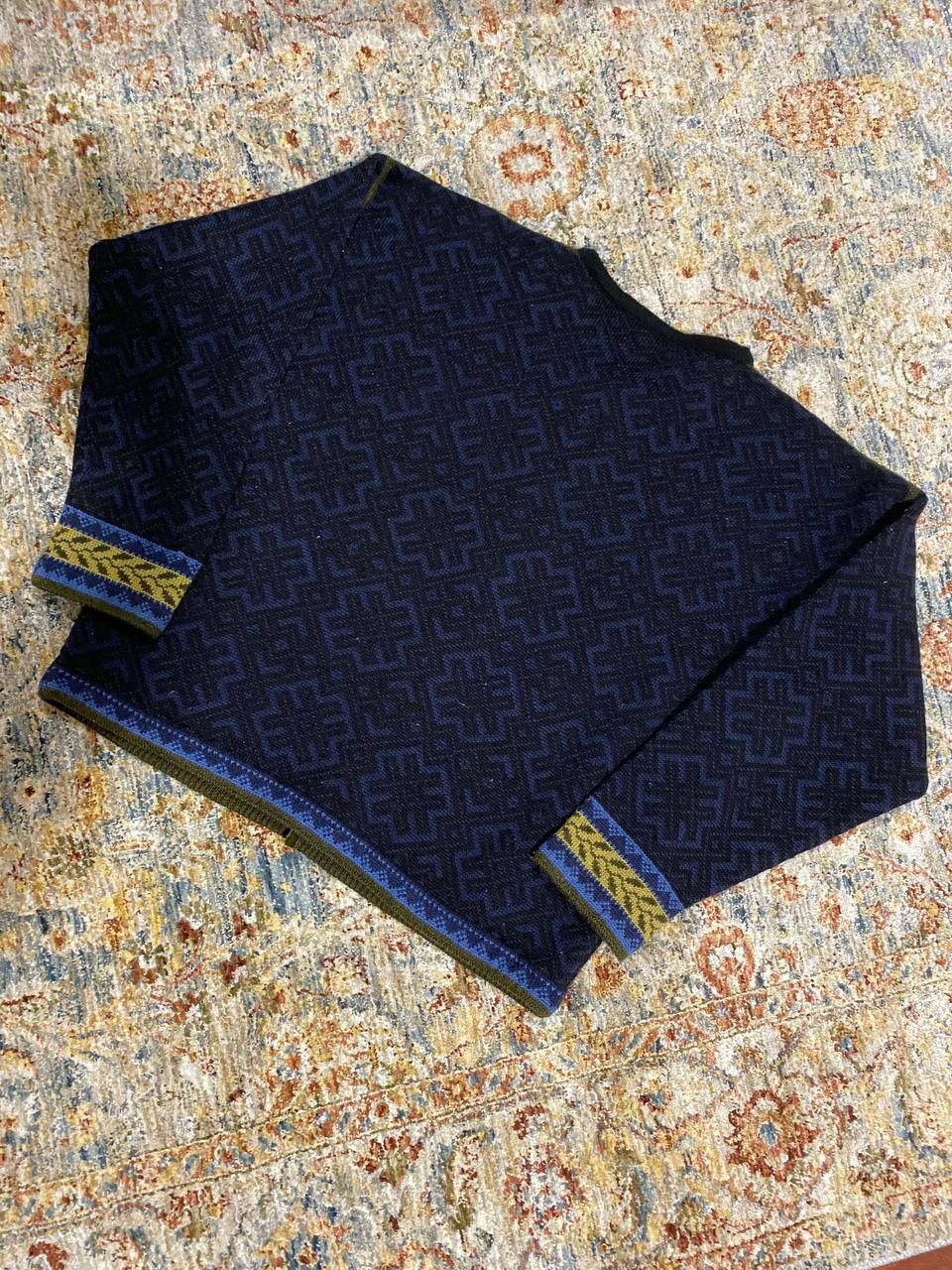 Vintage Oleana Cardigan Sweater Size L LIKE NEW Size L / US 10 / IT 46 - 3 Thumbnail