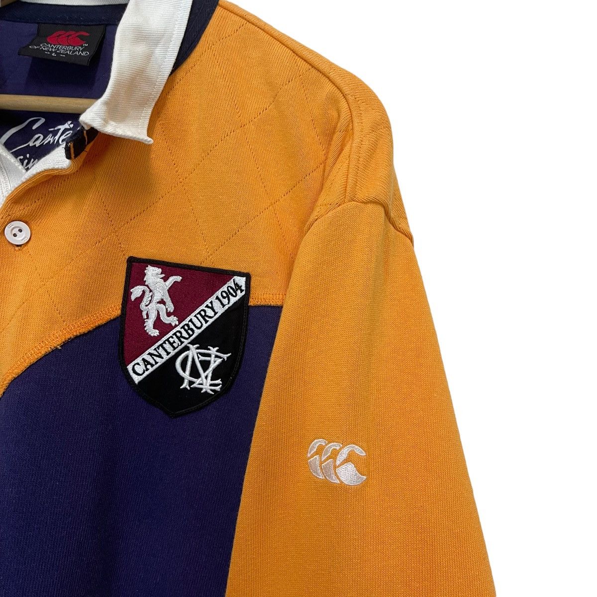 Canterbury of New Zealand Vintage Canterbury Of New Zealand Polo Rugby Shirt Size M Size US M / EU 48-50 / 2 - 7 Thumbnail