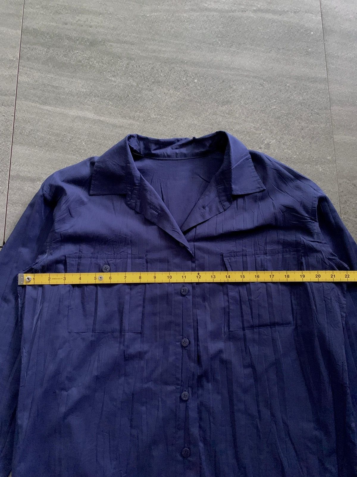 Pleats Please Issey Miyake Double Pocket Pleated Shirt Size US S / EU 44-46 / 1 - 8 Thumbnail