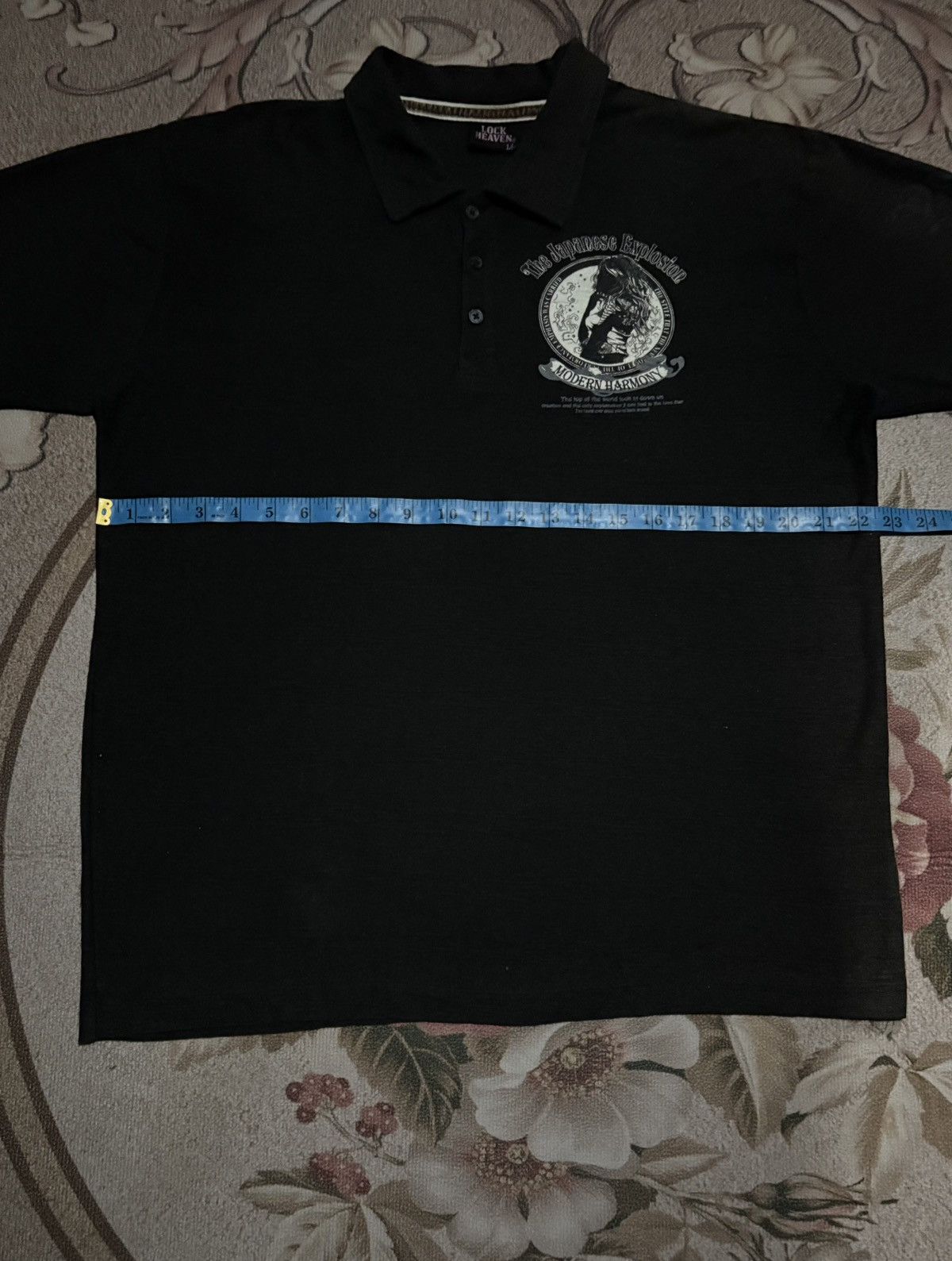 If Six Was Nine Japanese Brand Lock Heaven The Japanese Explosion Polo Tee Size US L / EU 52-54 / 3 - 8 Thumbnail