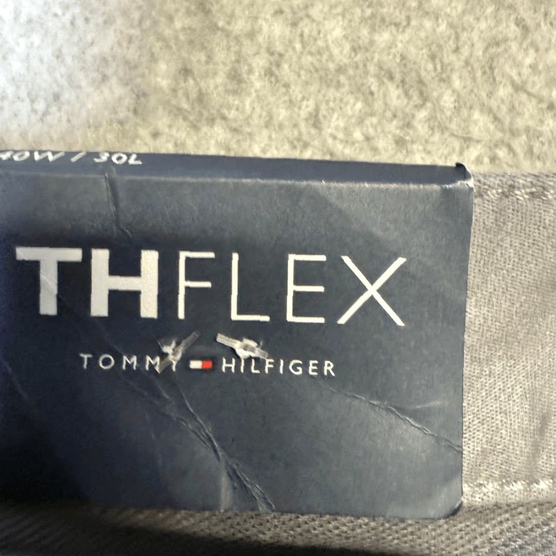 Tommy Hilfiger Tommy Hilfiger Men's Pants THFlex Gray Ankle Dress 40x30 Regular Inseam 30 Brand Mens Size US 40 / EU 56 - 3 Thumbnail