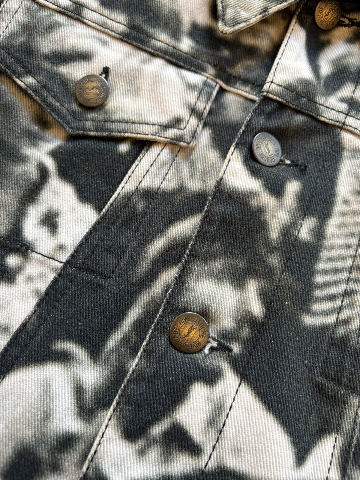 Saint Laurent Paris SS07 Woodstock Denim Jacket Size US S / EU 44-46 / 1 - 3 Thumbnail