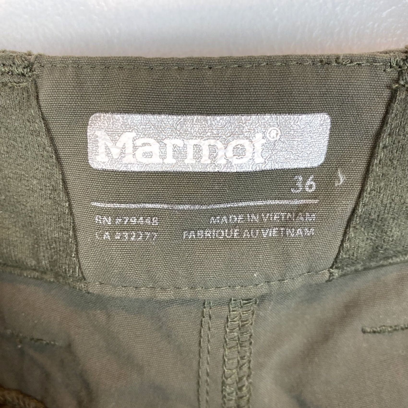Marmot Marmot Shorts Mens 36 Nylon Beige Lightweight Gorpcore Zip Pocket Size US 36 / EU 52 - 3 Thumbnail