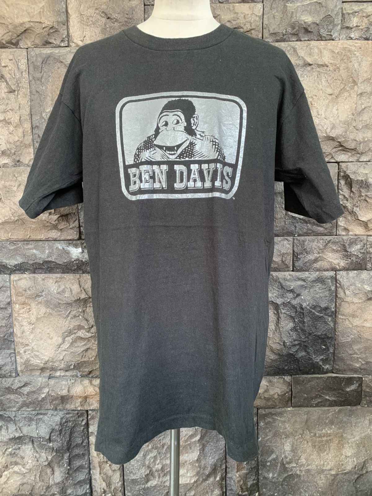 Ben Davis Vintage 90s Ben Davis Workwear Brand T shirt Size US L / EU 52-54 / 3 - 1 Thumbnail