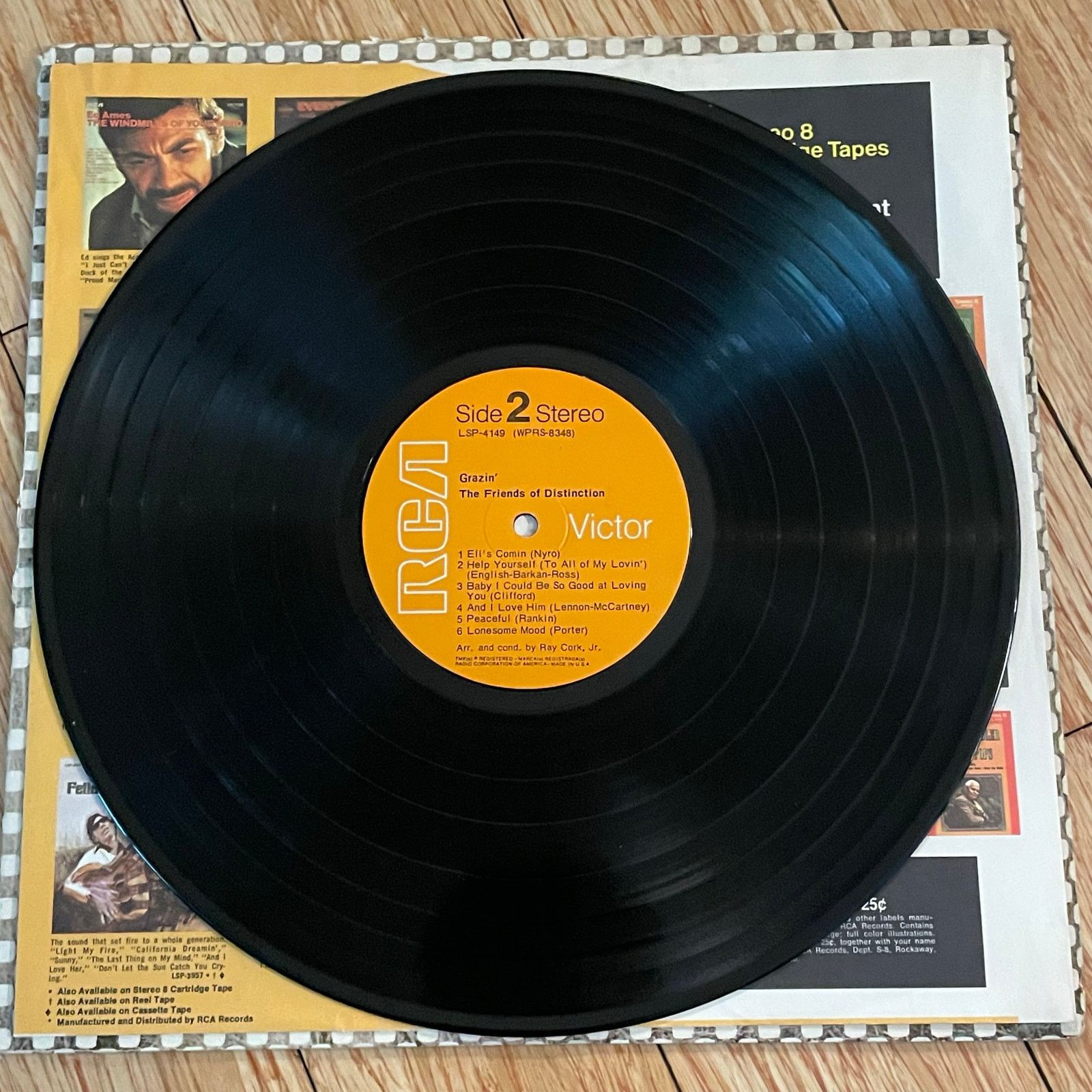 Other The Friends Of Distinction - Grazin LP vintage vinyl record Size ONE SIZE - 4 Thumbnail
