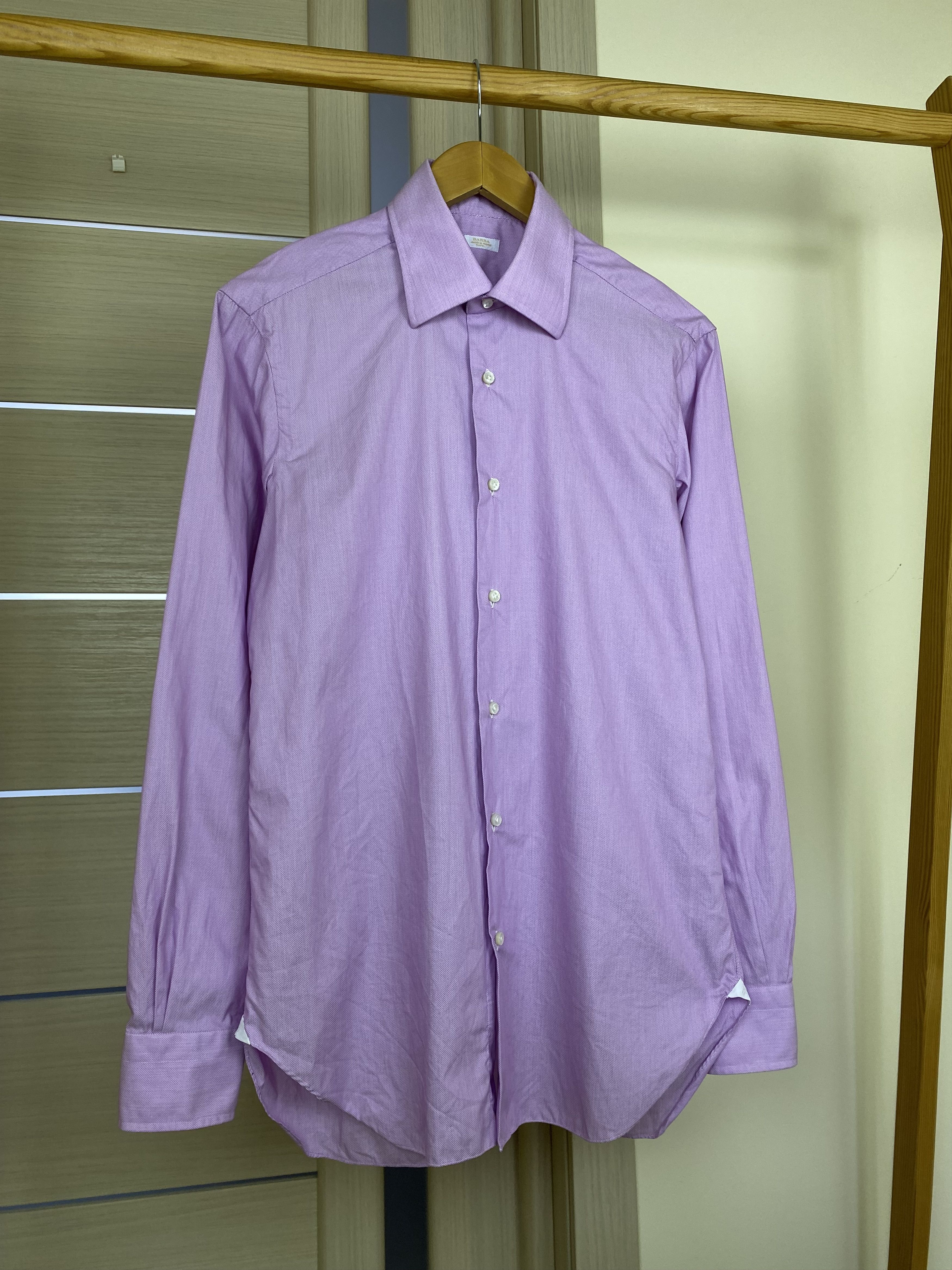 Barba Napoli Barba napoli men classic pink shirt size m Size US M / EU 48-50 / 2 - 3 Thumbnail