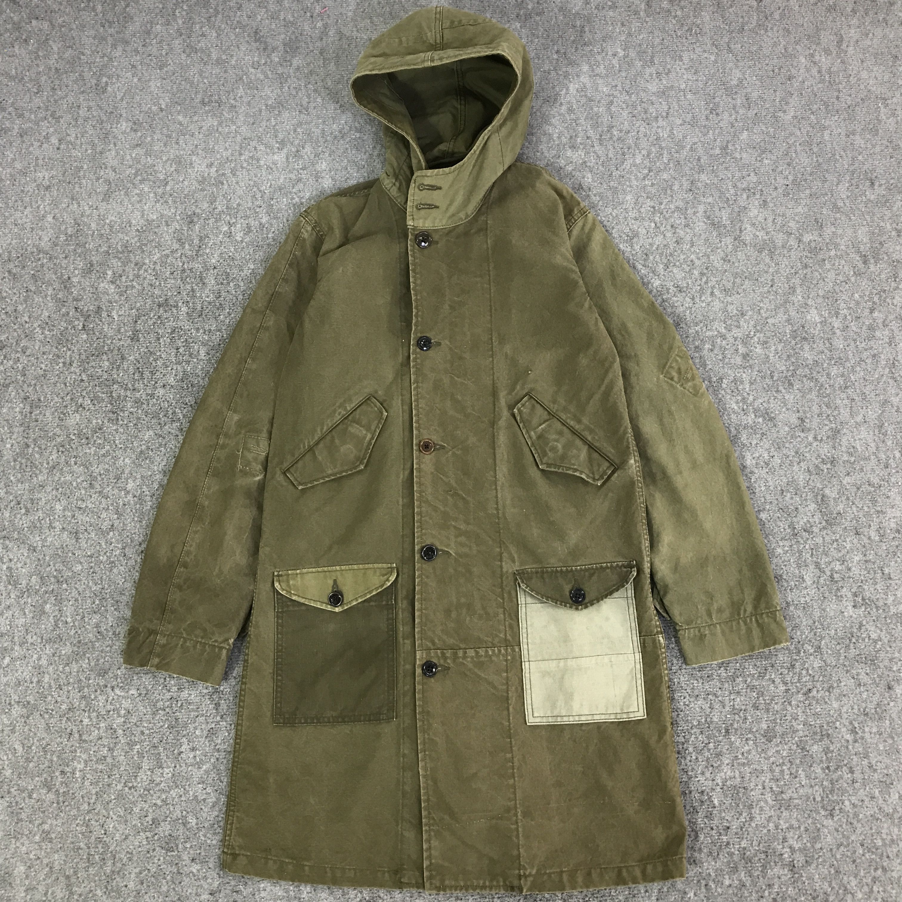 Japanese Brand T.K GARMENT SUPPLY PARKAS MILITARY JACKET K107B1 Size US M / EU 48-50 / 2 - 1 Thumbnail