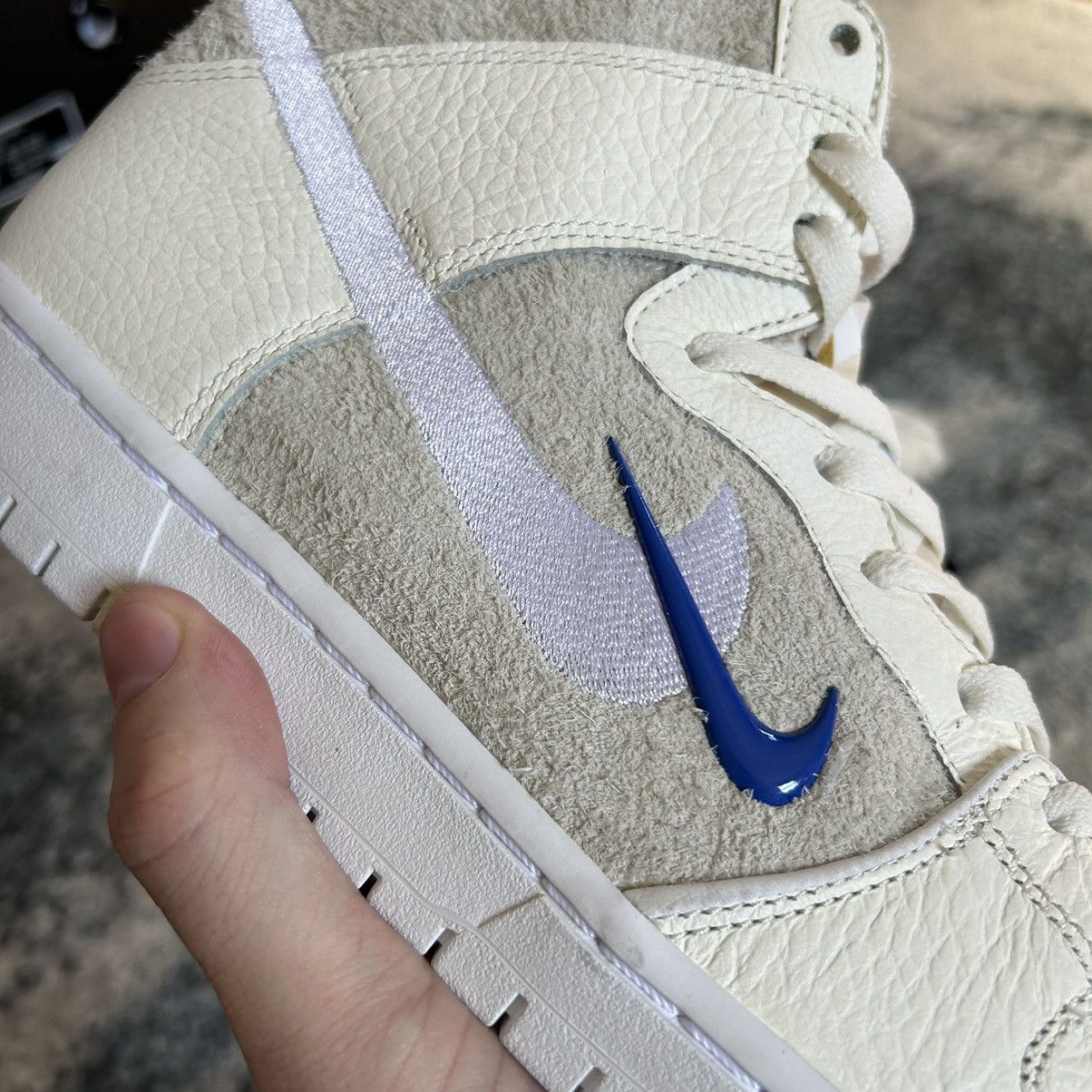 Nike × Soulland NiKE SB ZOOM DUNK HiGH PRO FRi.day Part 02 SAiL GAME ROYAL Size US 11.5 / EU 44-45 - 3 Thumbnail