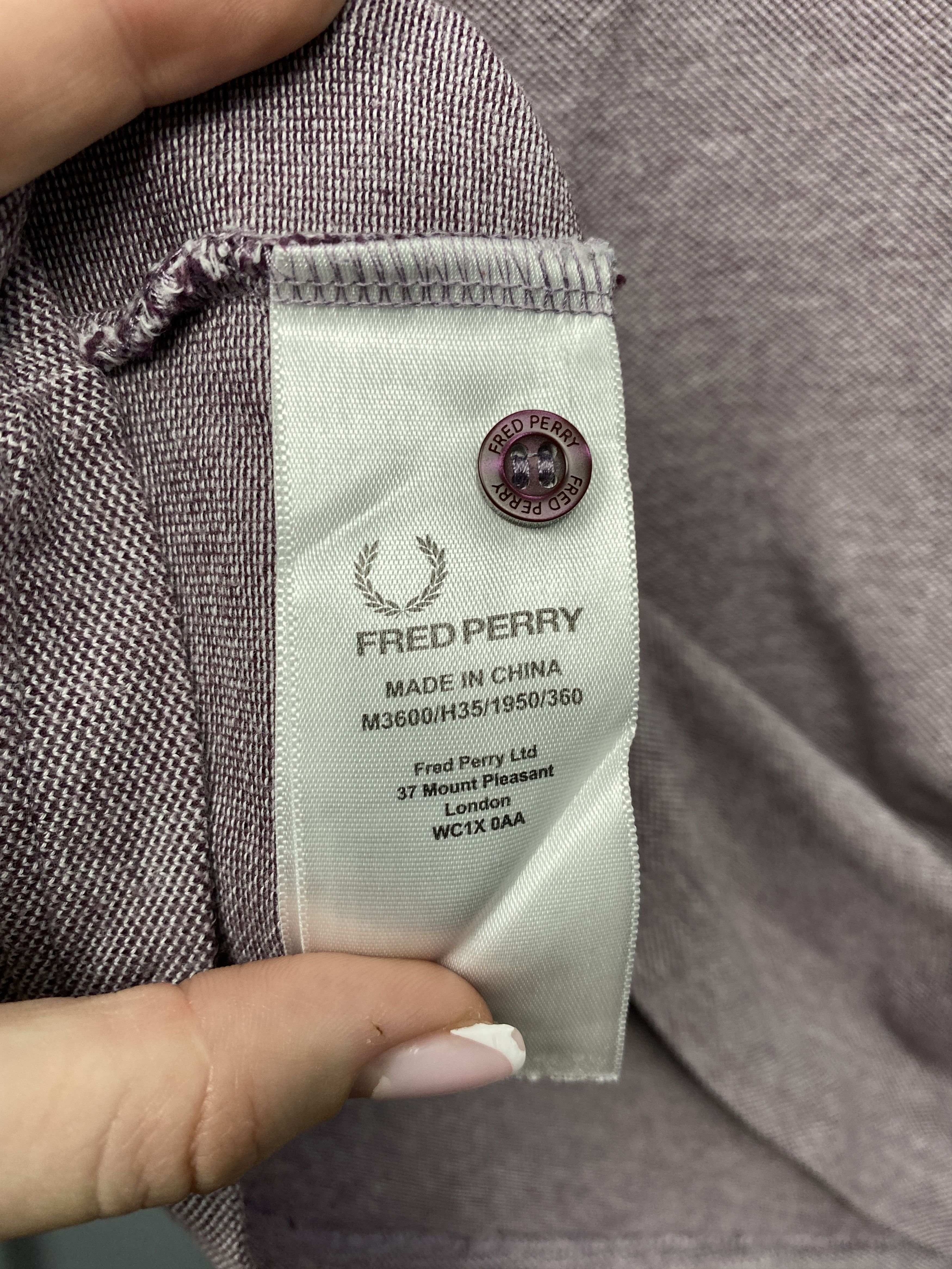 Fred Perry Fred Perry Vintage Mens Polo Shirt Size US L / EU 52-54 / 3 - 5 Thumbnail