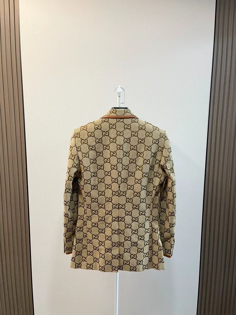 Gucci Gucci Brown, patchwork, full-printed Logo, suit 2502-Nextar Size 46R - 2 Thumbnail