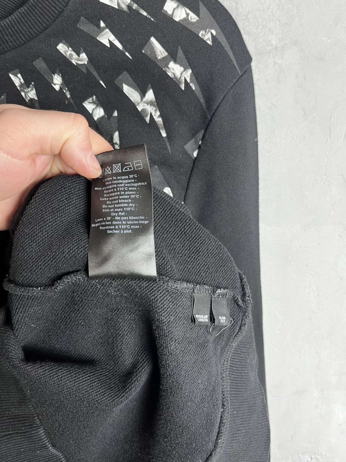 Designer × Neil Barrett × Other Neil Barrett Sweatshirt Size US S / EU 44-46 / 1 - 10 Thumbnail