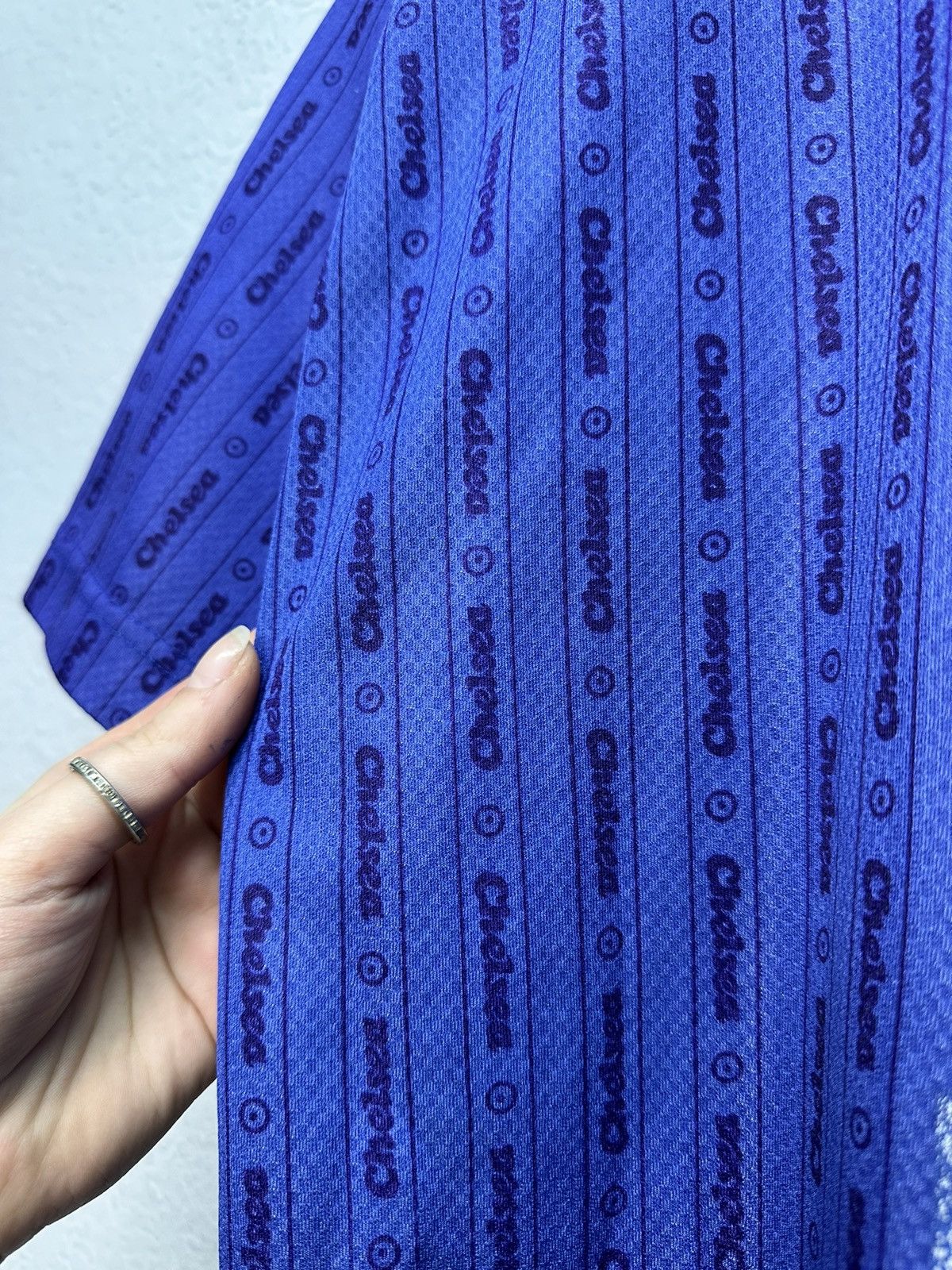 Adidas Vintage 90s Blue Soccer Jersey Chelsea Club Rare Graphic Size US M / EU 48-50 / 2 - 12 Thumbnail