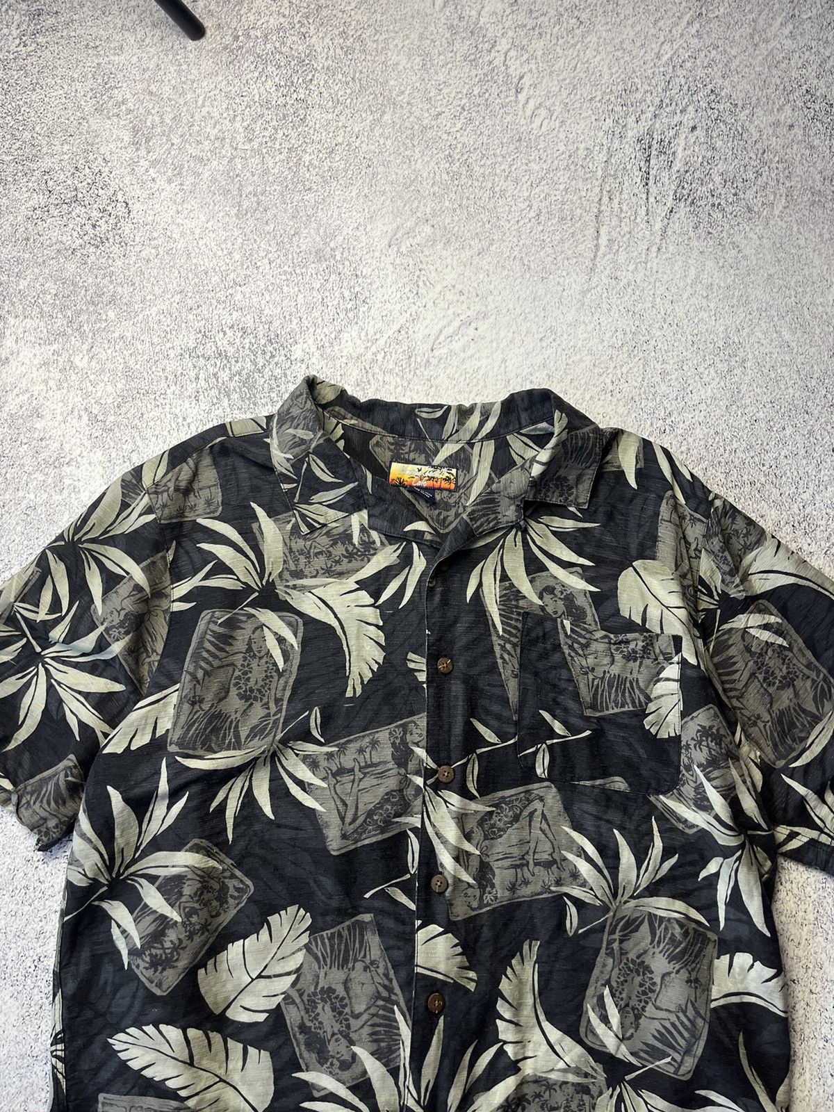 Jams World Vintage 90's Jams World Over Print Hawaiian Shirt Size US XL / EU 56 / 4 - 5 Thumbnail