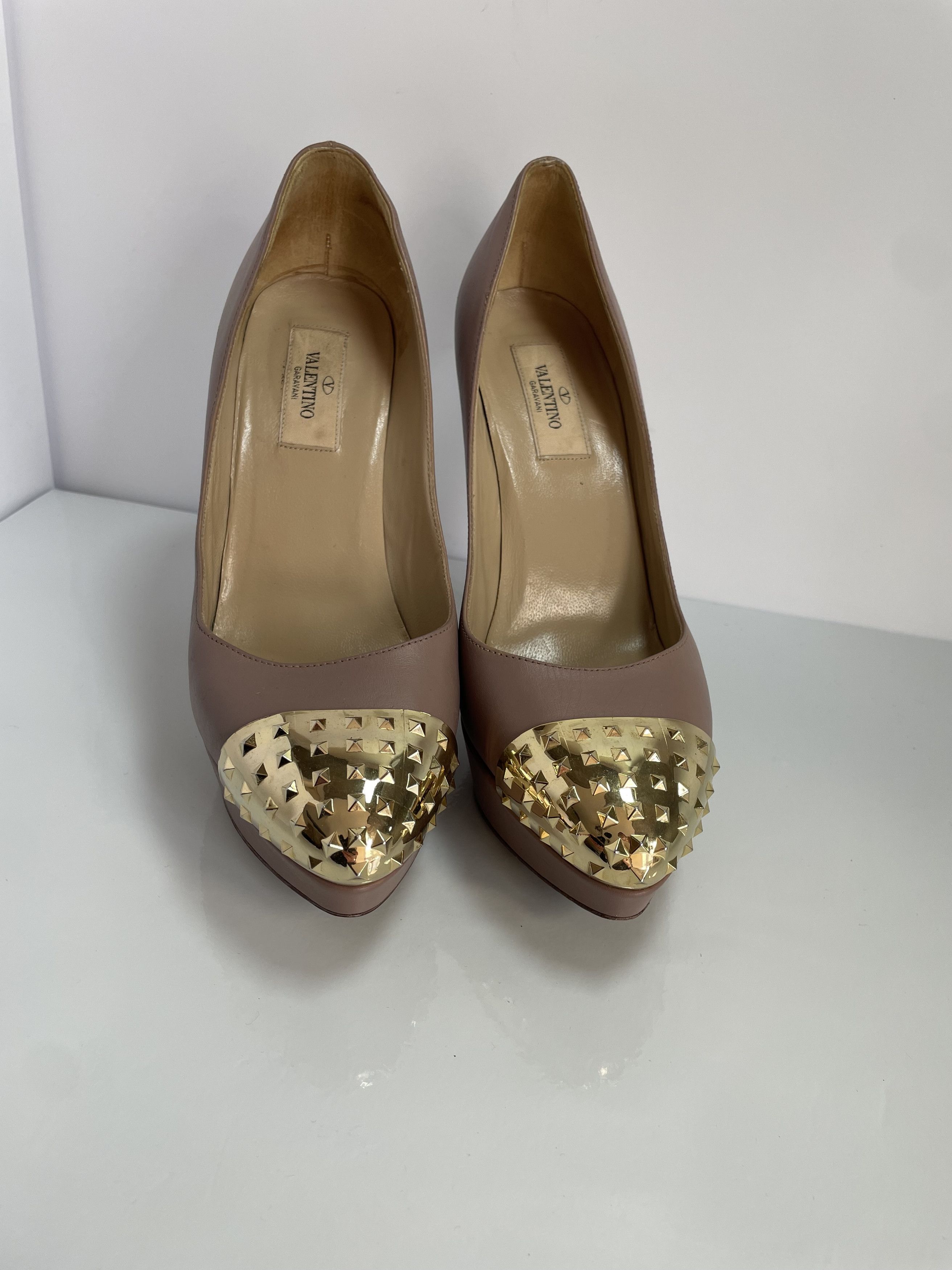 Valentino Valentino Garavani leather heels Size US 8 / IT 38 - 3 Thumbnail