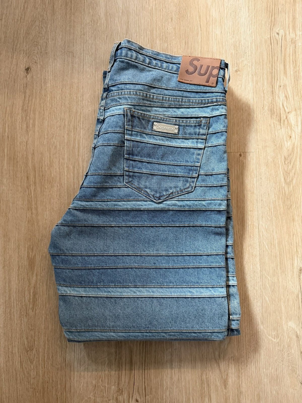 Supreme Supreme Layered Denim FW22 Size US 36 / EU 52 - 2 Thumbnail