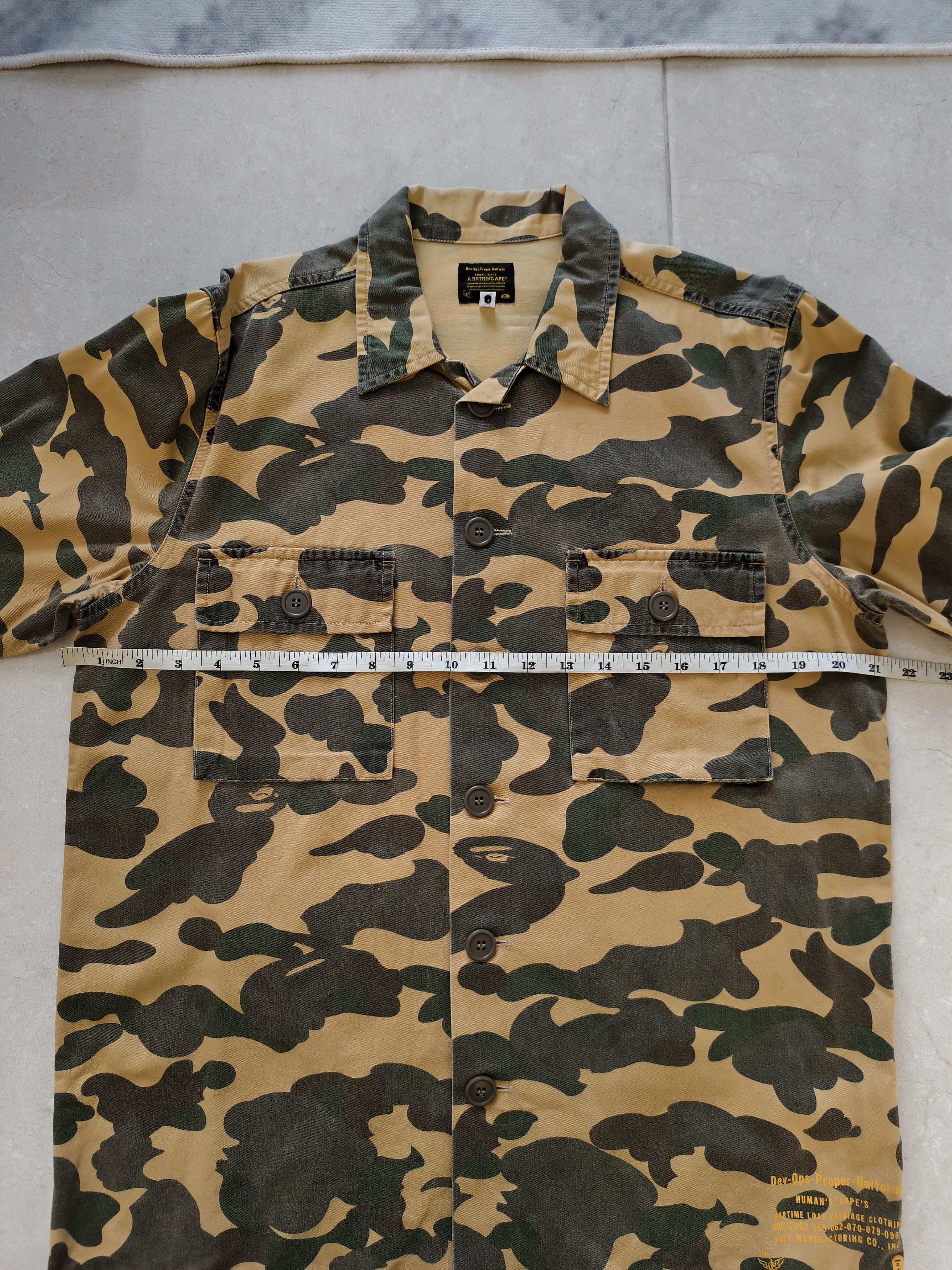 Bape 🔥STEALS🔥Very Rare A Bathing Ape Camo Tactical Jacket Size US M / EU 48-50 / 2 - 11 Thumbnail