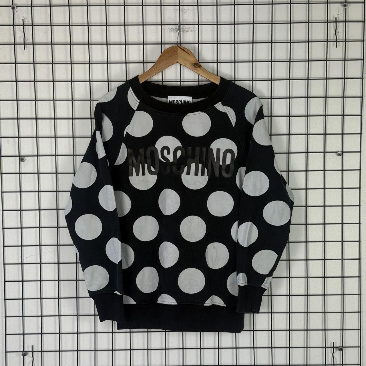 Moschino Moschino Dots Crewneck Sweatshirt Size M / US 6-8 / IT 42-44 - 1 Thumbnail