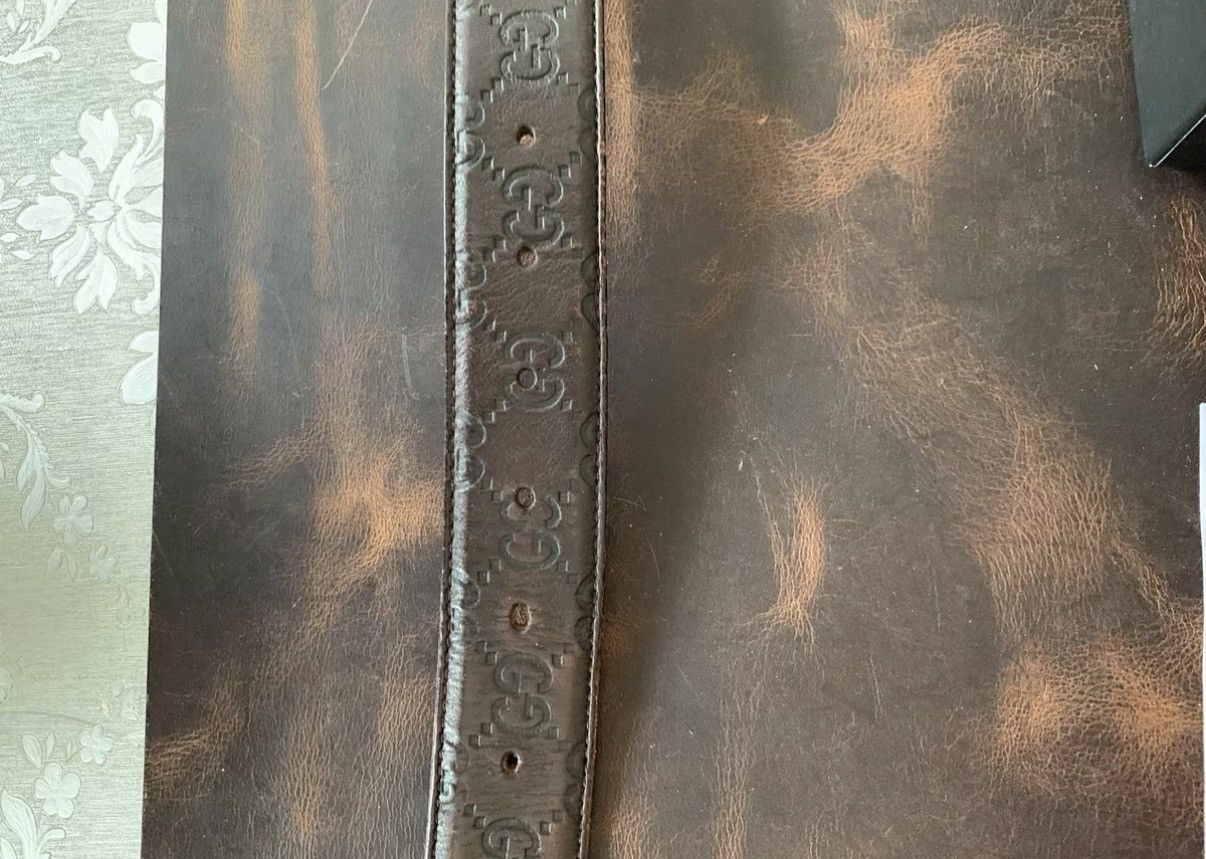 Gucci Gucci genuine leather belt K16 Size ONE SIZE - 5 Thumbnail