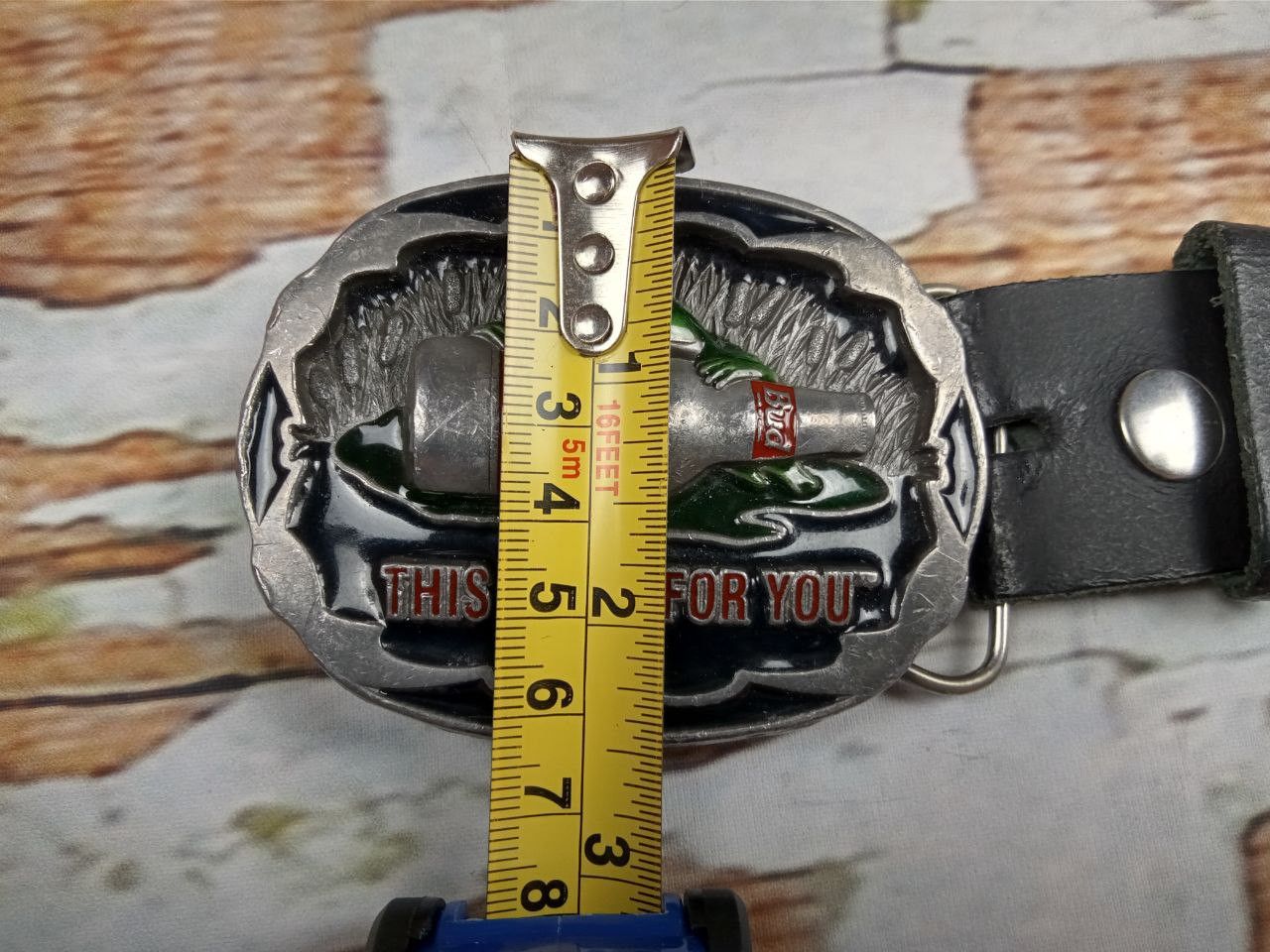 Vintage This Bud's For You Anheuser Busch Vintage Belt 1996 Size ONE SIZE - 13 Thumbnail