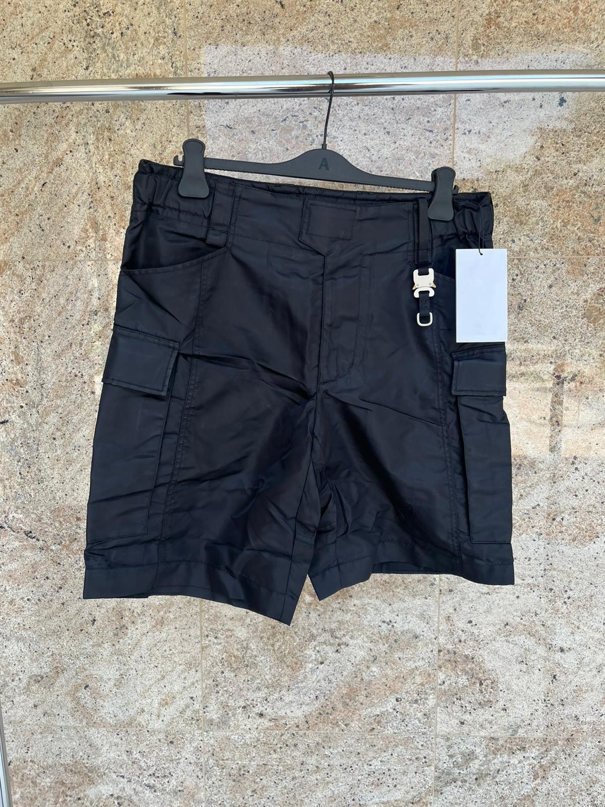 Tactical Cargo Shorts in Black