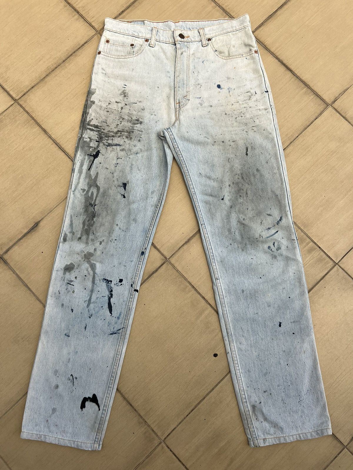 Levi's Vintage 1997 Levi’s 510 Jeans Made in Usa Painter Denim Size US 32 / EU 48 - 1 Thumbnail