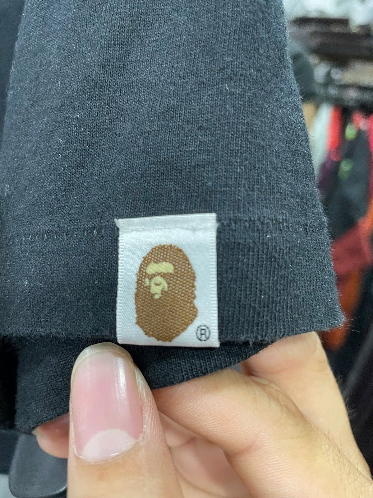 Bape ❌ Sold out ❌ A Bathing Ape Bape T-Shirt Black Medium Size US M / EU 48-50 / 2 - 7 Thumbnail