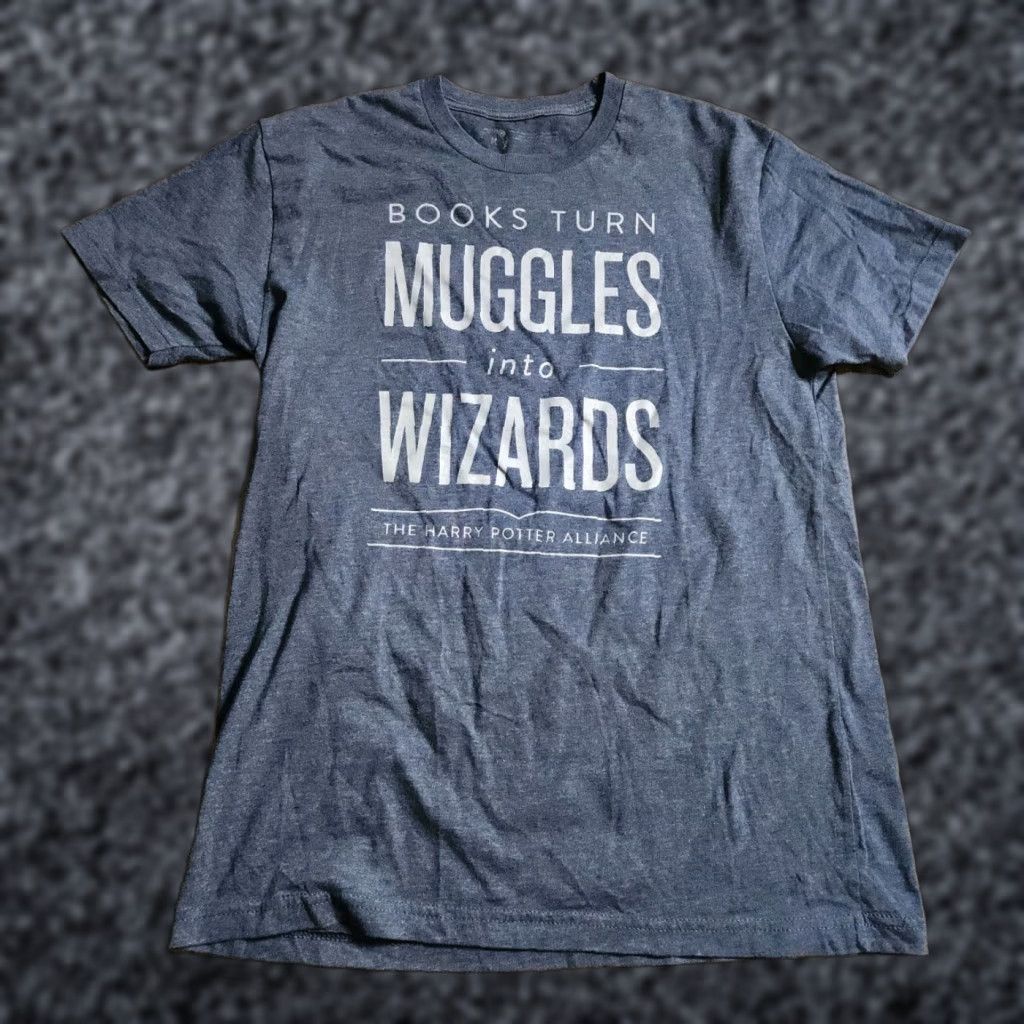 Vintage Out of Print Harry Potter Adult M T Shirt Size US M / EU 48-50 / 2 - 1 Thumbnail