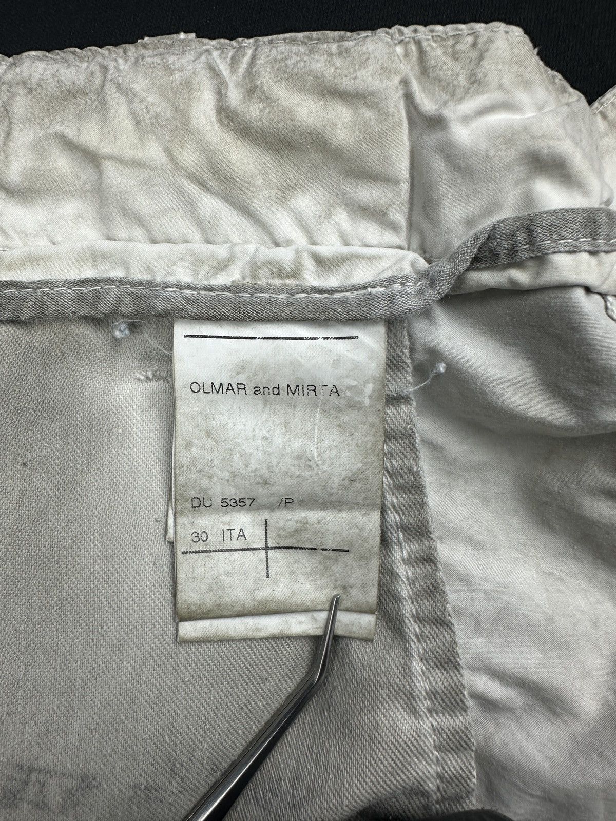 Rick Owens Drkshdw FW09 Aircut Poplin pants Size US 31 - 9 Thumbnail