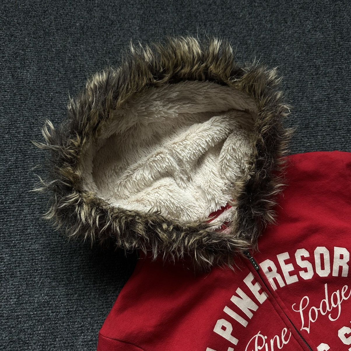 Hollister VTG Women’s TU Zip Hoodie With Fur Size 12 Hype Trend Staff Size XL / US 12-14 / IT 48-50 - 7 Thumbnail