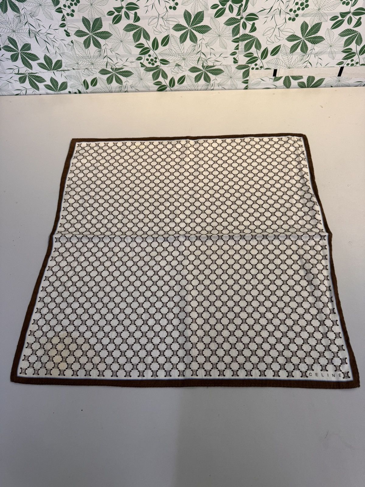Celine Celine Handkerchief 48cm x 48cm Size ONE SIZE - 4 Thumbnail