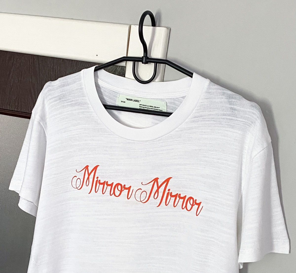 Off-White Off-White Mirror Mirror On the Wall Tee / T Shirt Size US S / EU 44-46 / 1 - 6 Thumbnail
