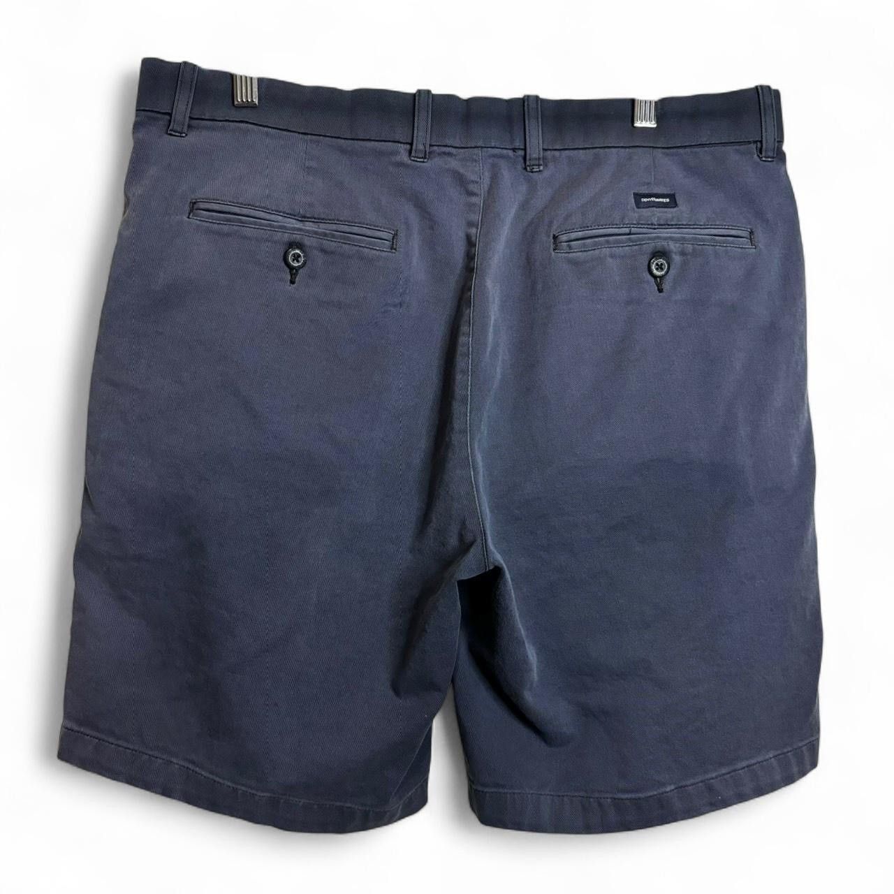 Denver Hayes × Vintage Vintage Style Faded Navy Chino Shorts Size US 36 / EU 52 - 6 Thumbnail