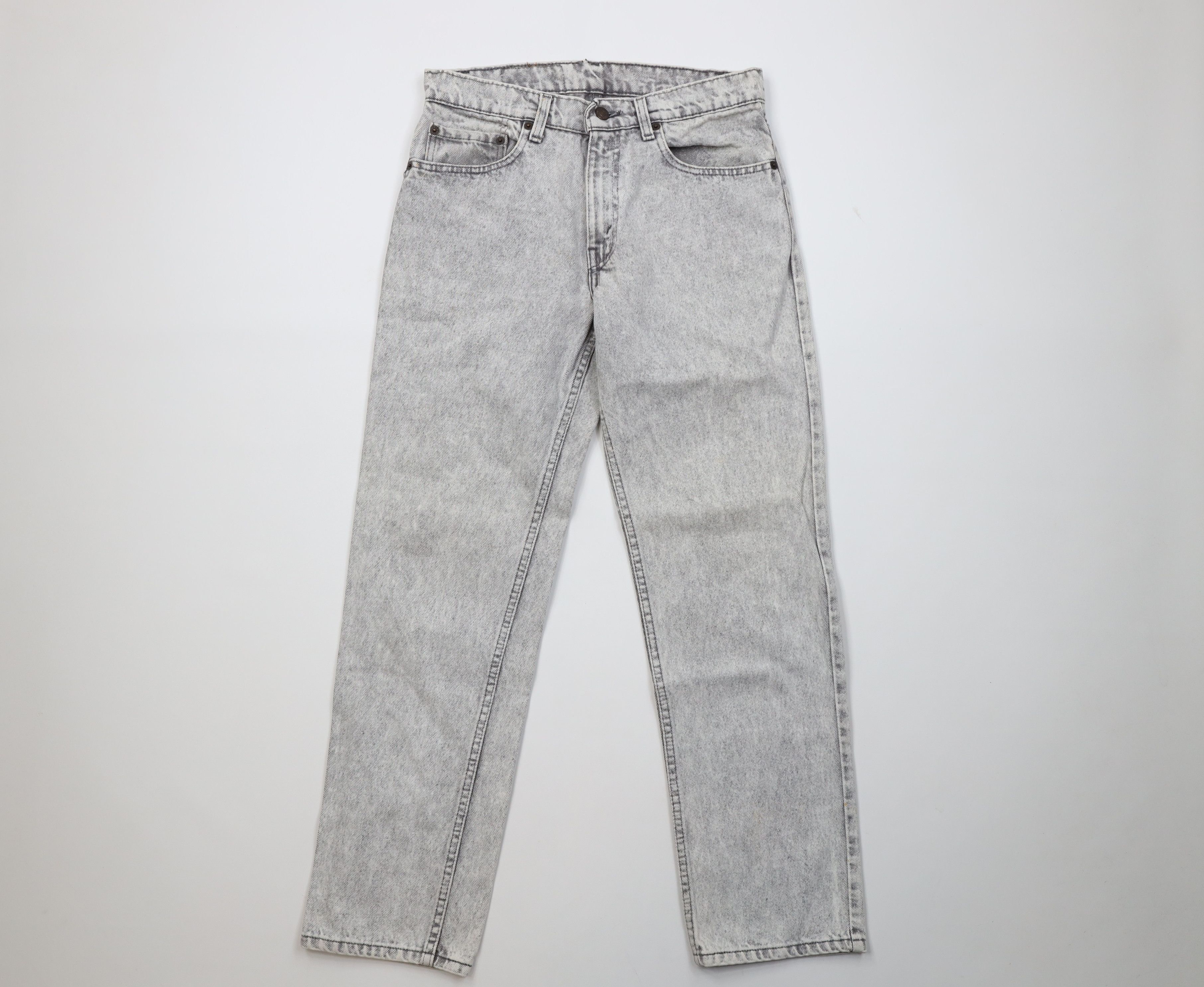 Levi's Vintage 80s Levis 506xx Wash Straight Leg Jeans Gray USA Size US 32 / EU 48 - 1 Thumbnail