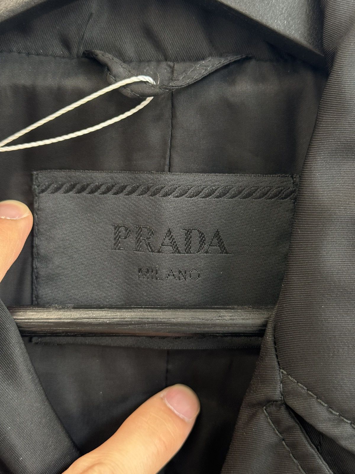 Prada NYLON DOUBLE BREASTED JACKET Size M / US 6-8 / IT 42-44 - 3 Thumbnail