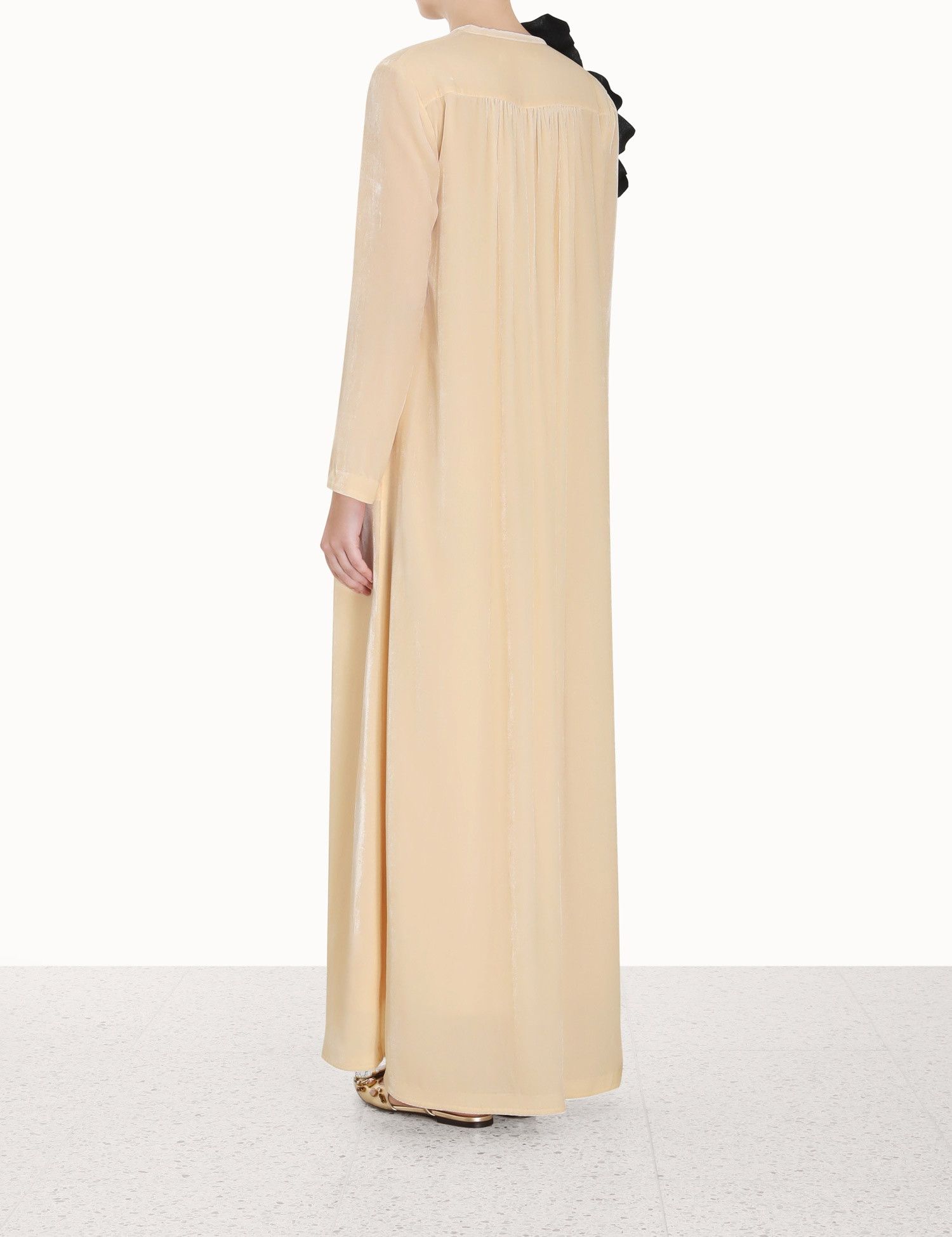 Zimmermann oc11z0425 Lyrical Velvet Tubular Dress in Light Beige Size M / US 6-8 / IT 42-44 - 6 Thumbnail