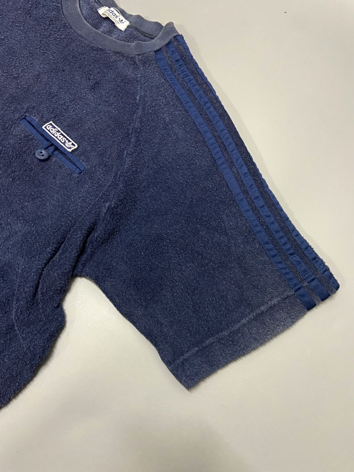 Adidas VINTAGE ADIDAS FLEECE JUMPER Size US M / EU 48-50 / 2 - 12 Thumbnail